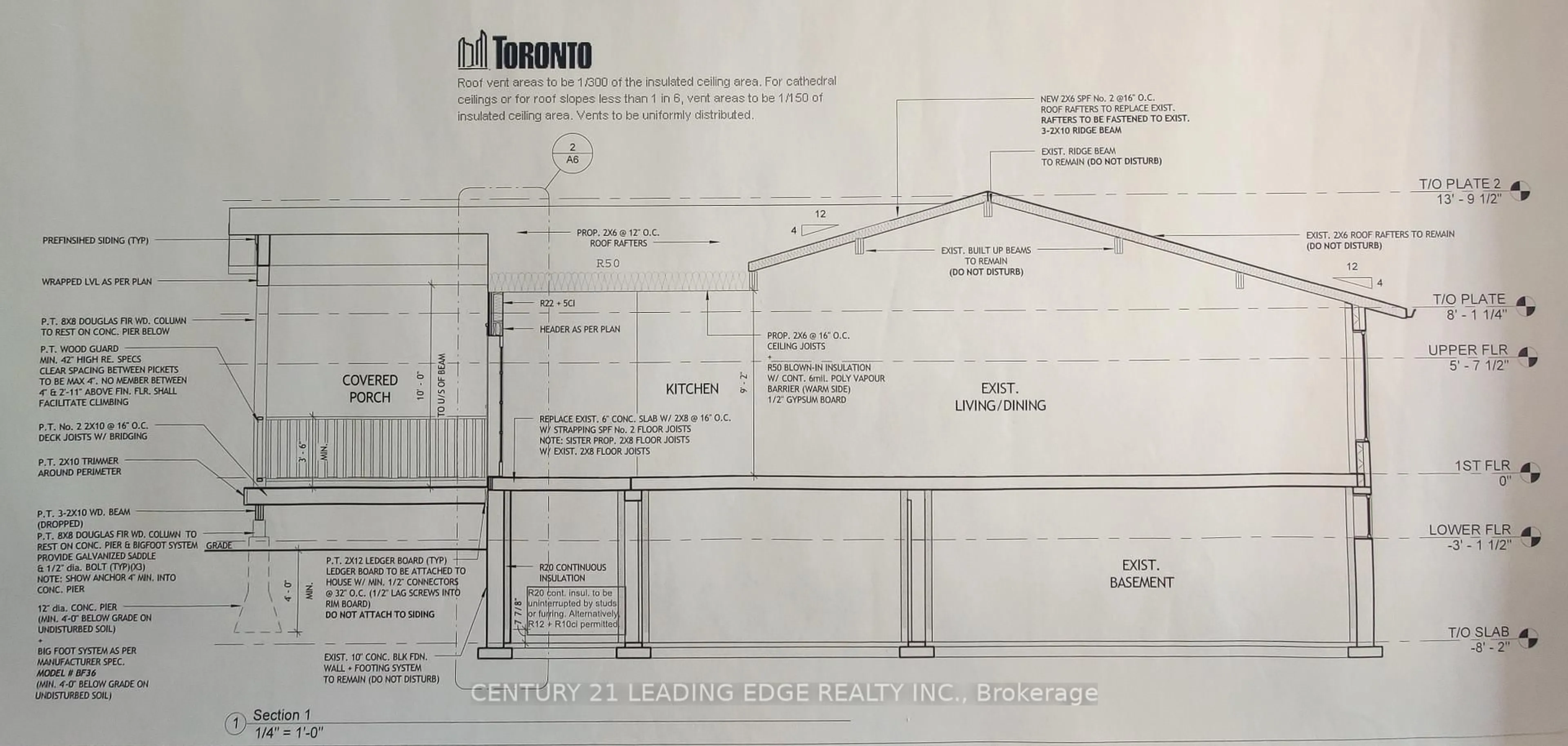 Floor plan for 23 Cree Ave, Toronto Ontario M1M 1Z3