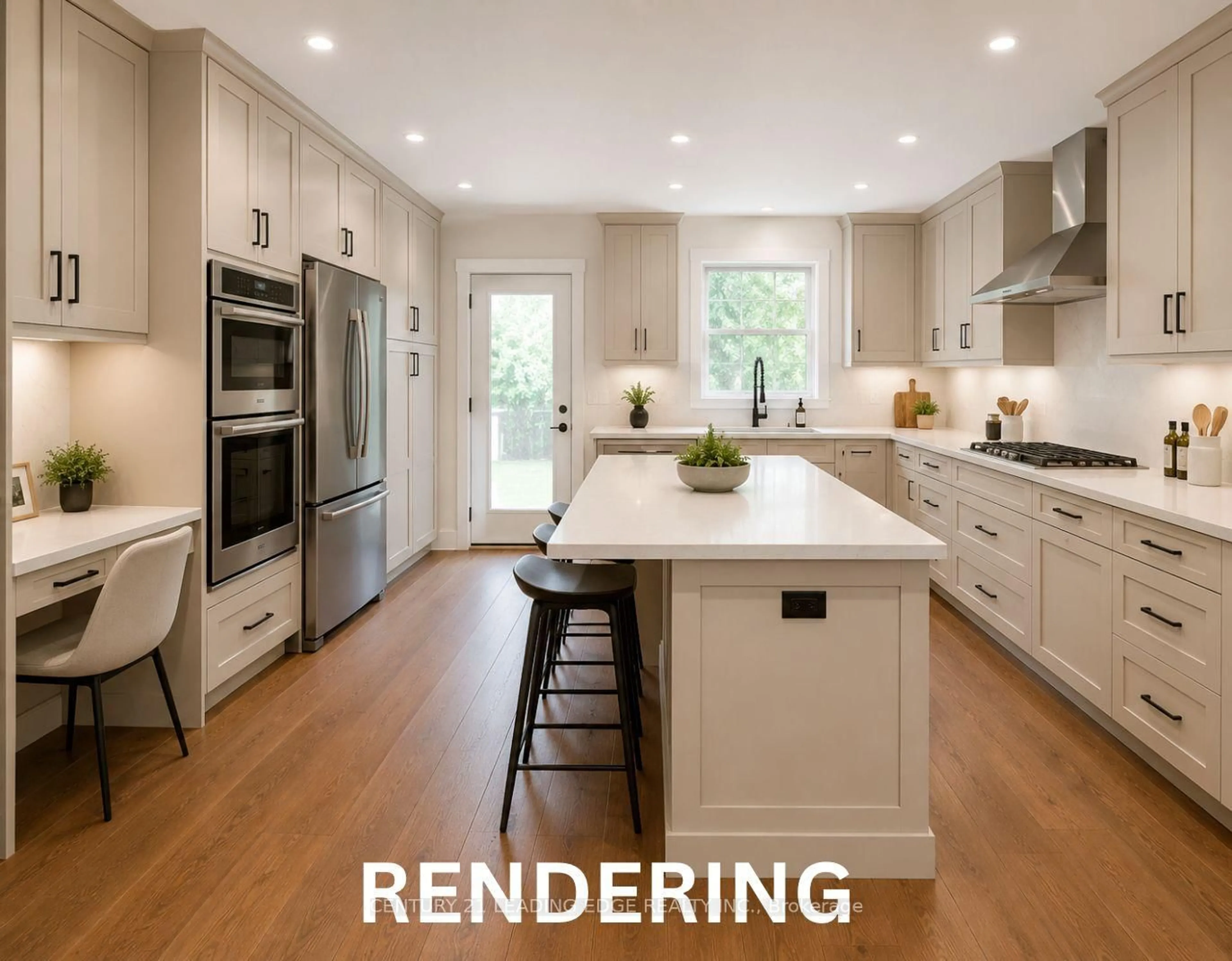 Contemporary kitchen, unknown for 23 Cree Ave, Toronto Ontario M1M 1Z3