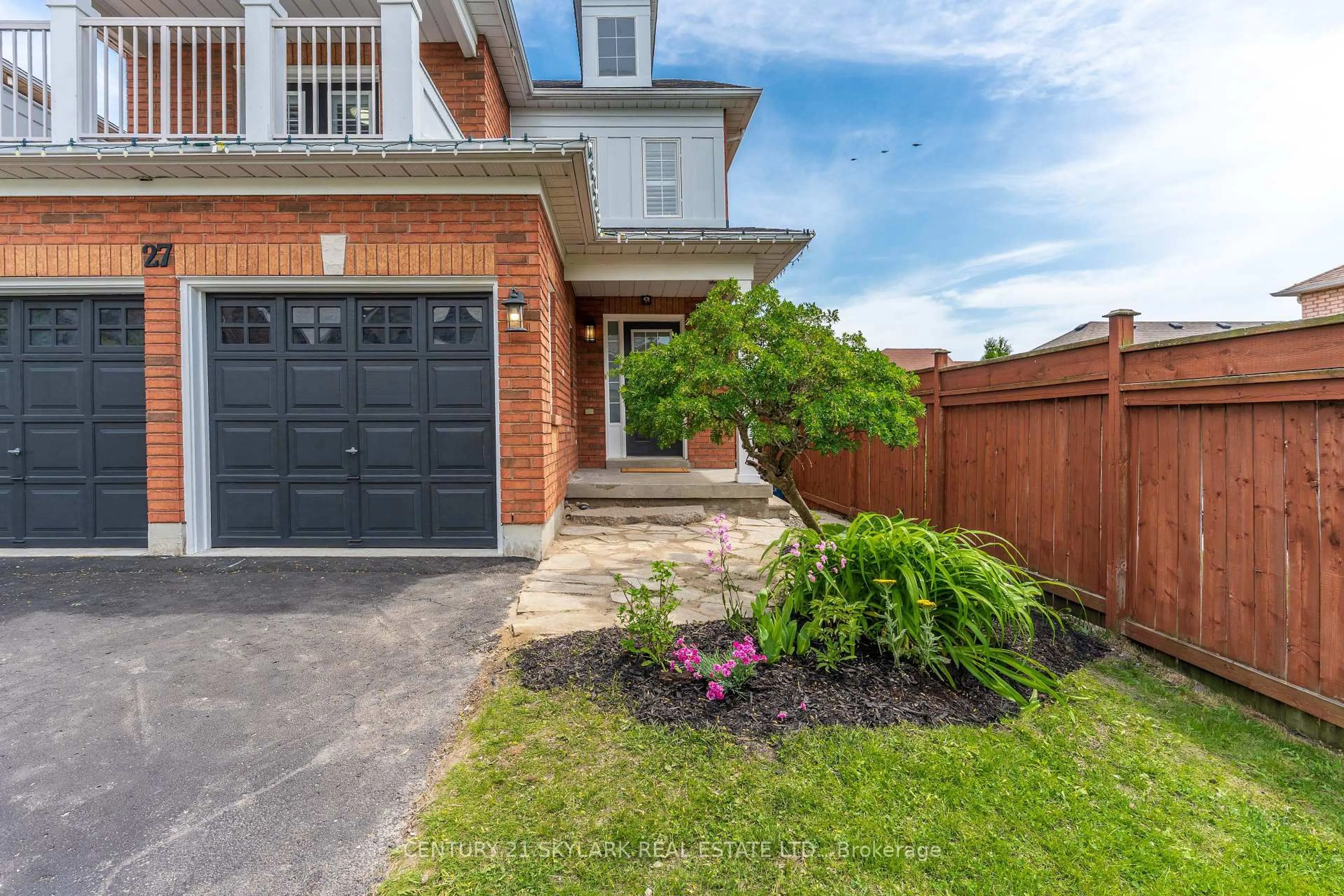 Home with brick exterior material, street for 27 Clair Ave, Whitby Ontario L1M 2G8
