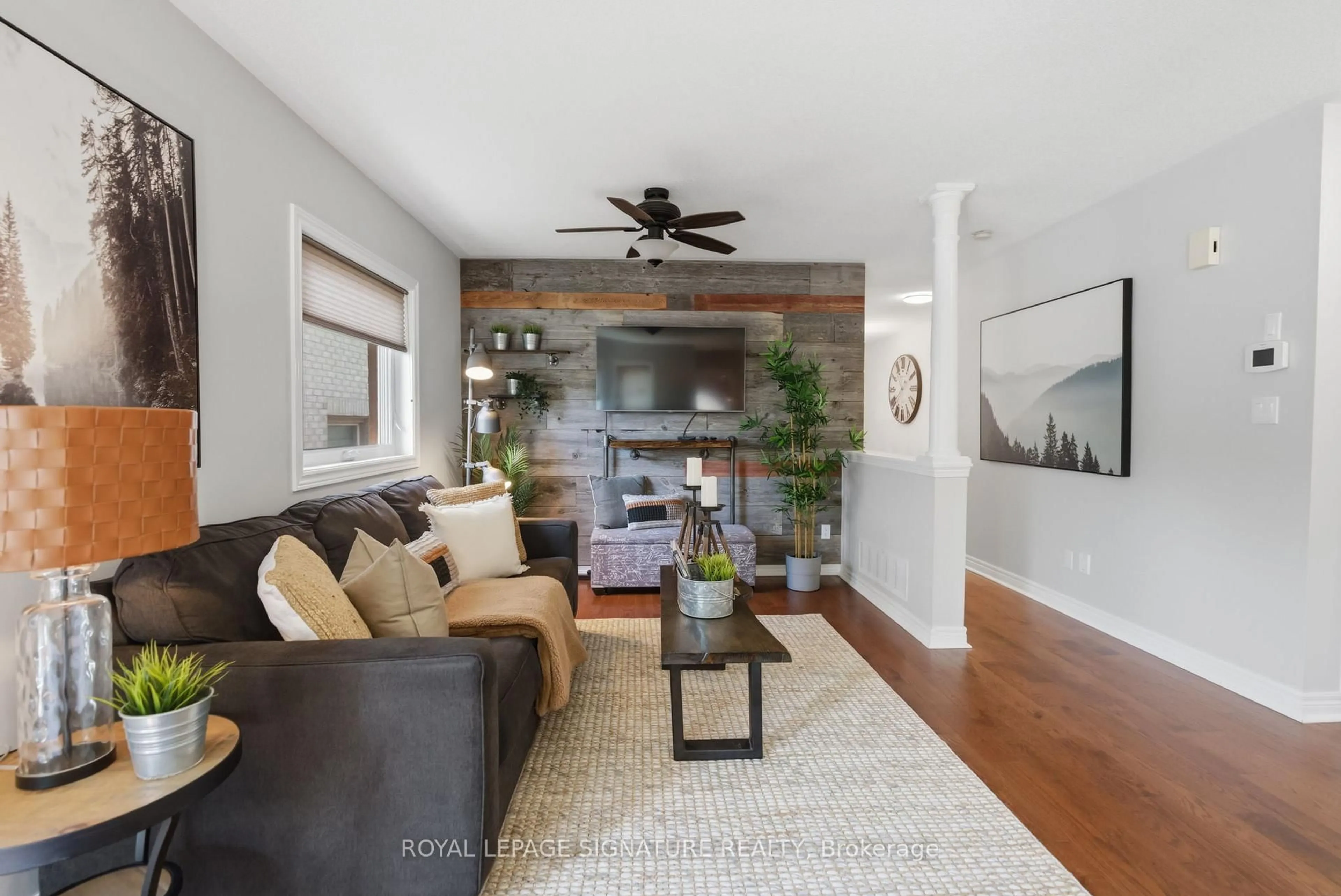 Living room with furniture, unknown for 1165 Windgrove Sq, Pickering Ontario L1X 2S6