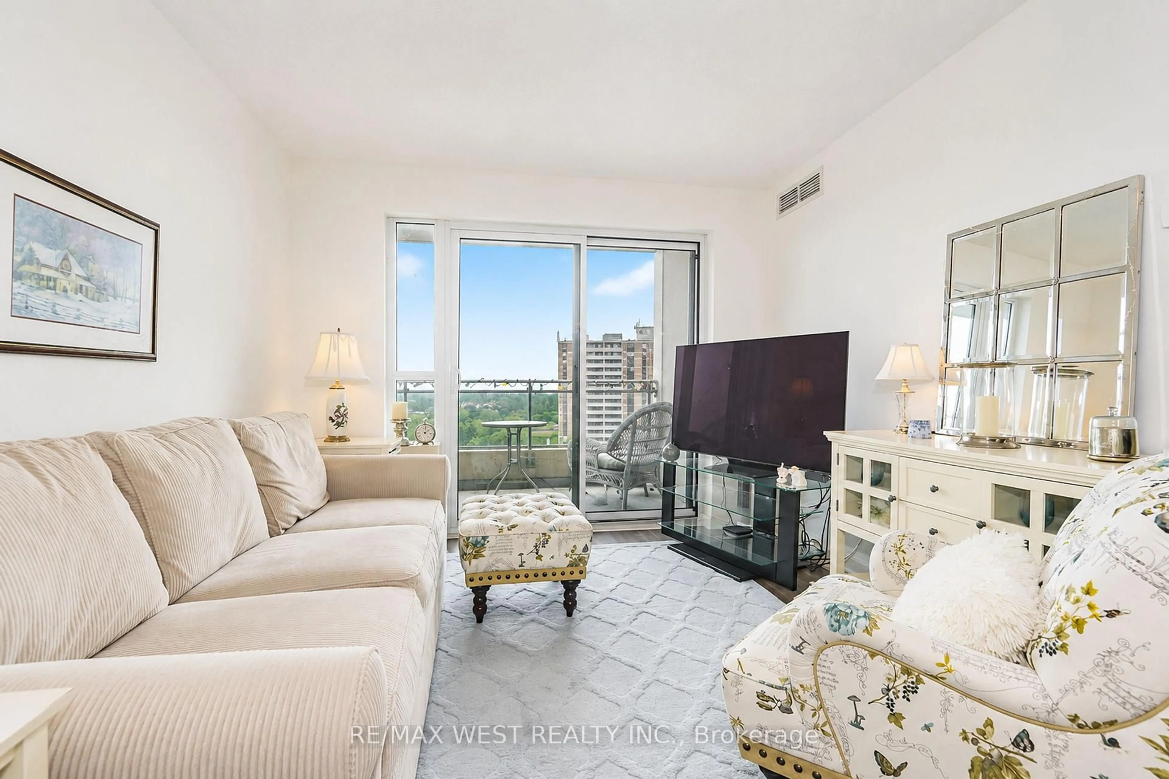 Living room with furniture, unknown for 1235 Bayly St #1116, Pickering Ontario L1W 1L7