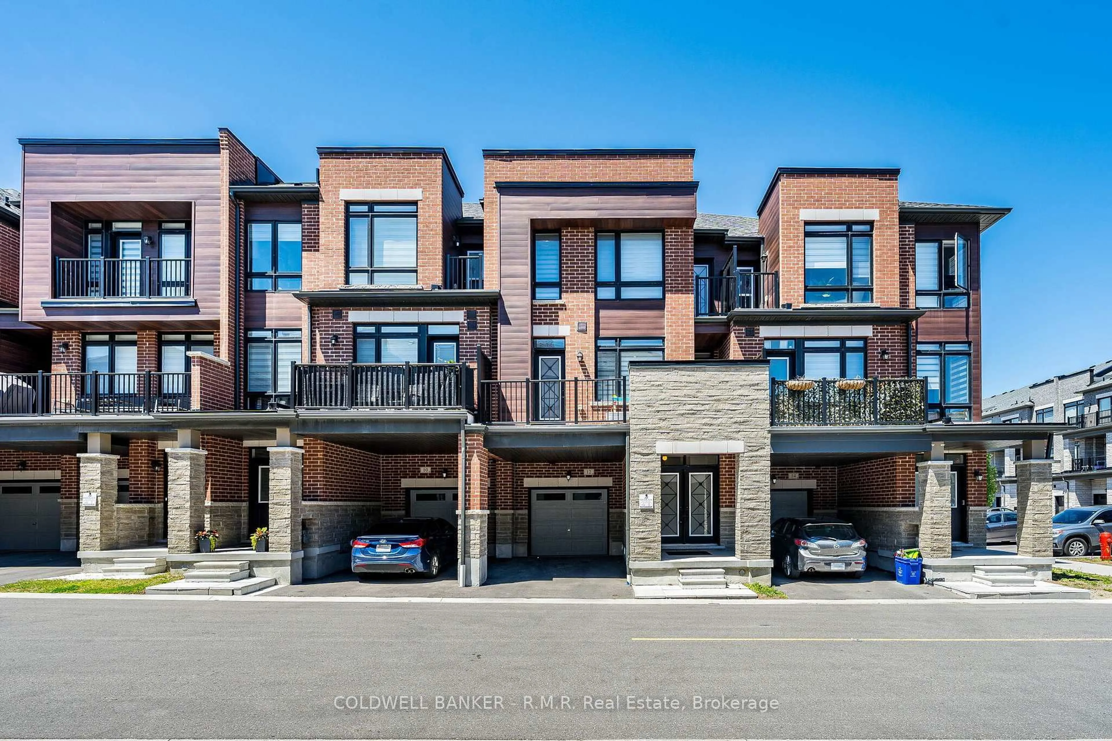 Home with brick exterior material, street for 12 Broylio Lane, Ajax Ontario L1S 0H1