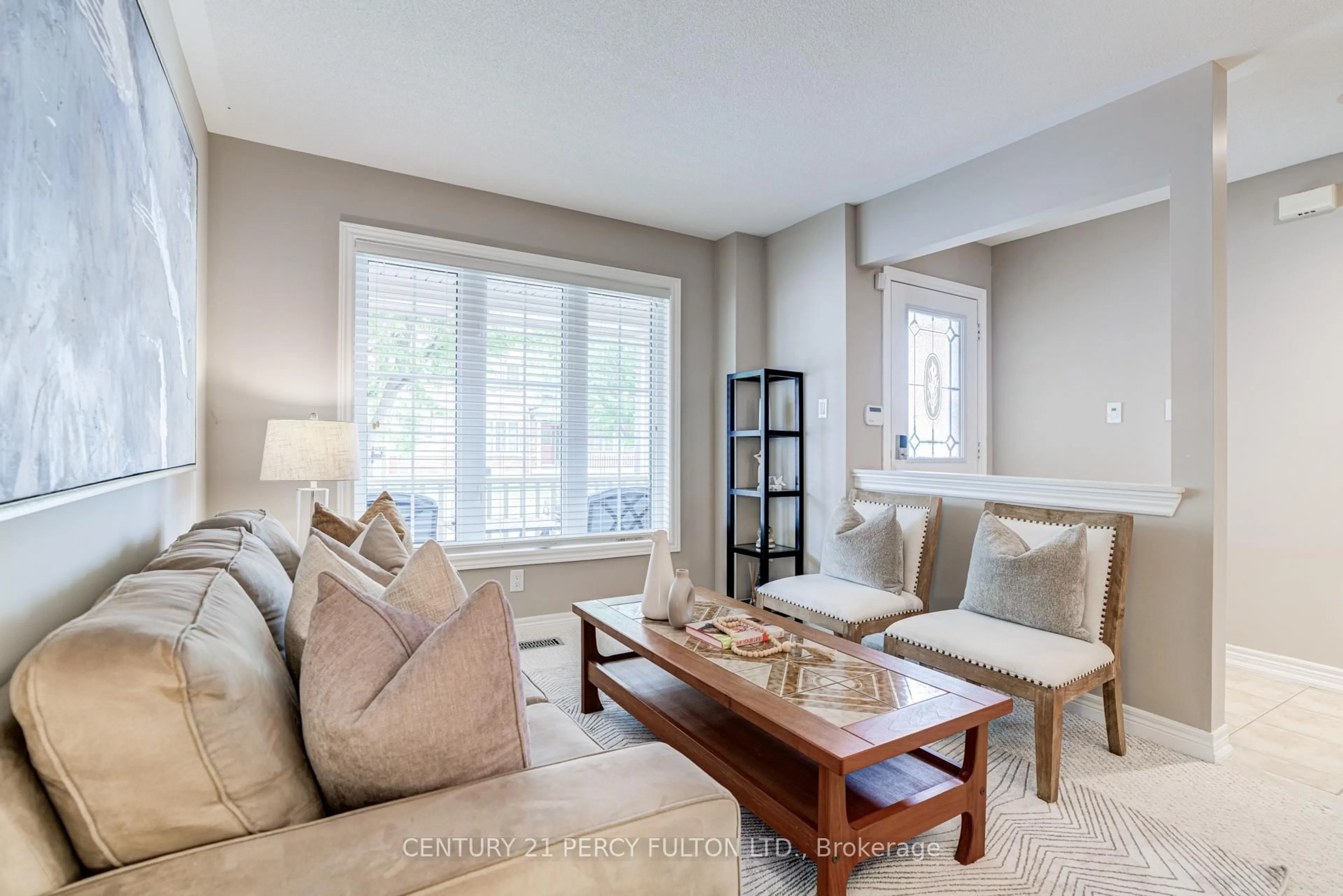 Living room with furniture, unknown for 4 Taverner Cres, Ajax Ontario L1T 4P7
