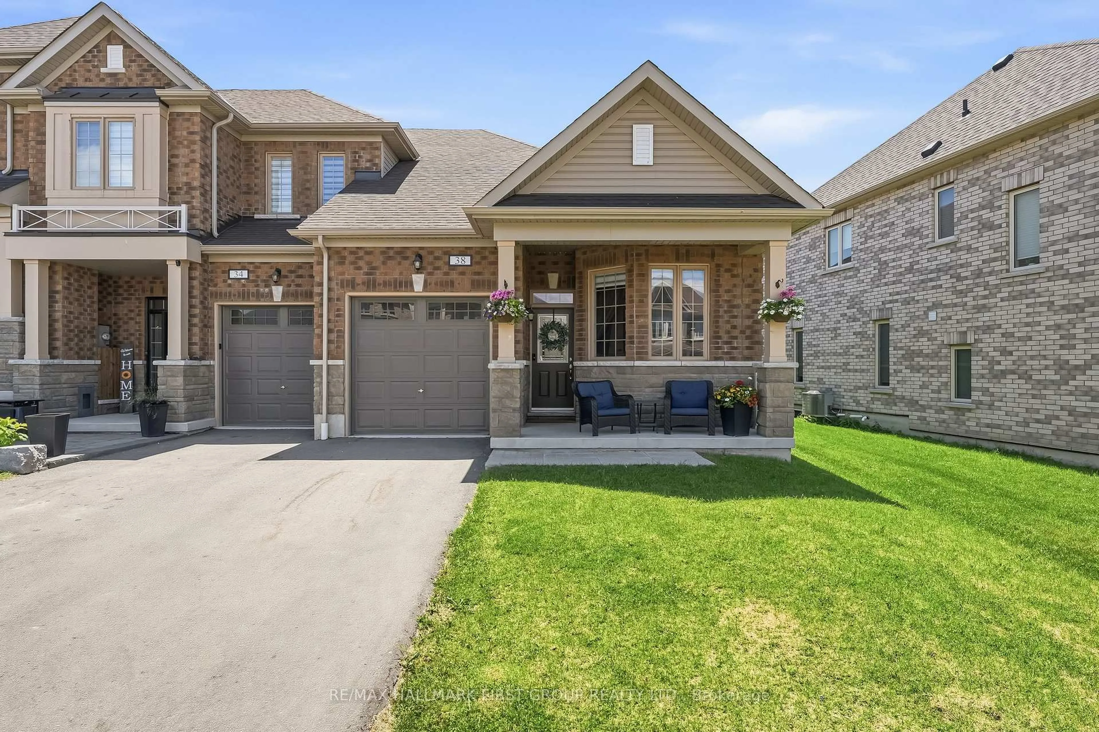 Home with brick exterior material, street for 38 Southampton St, Scugog Ontario L9L 0C6