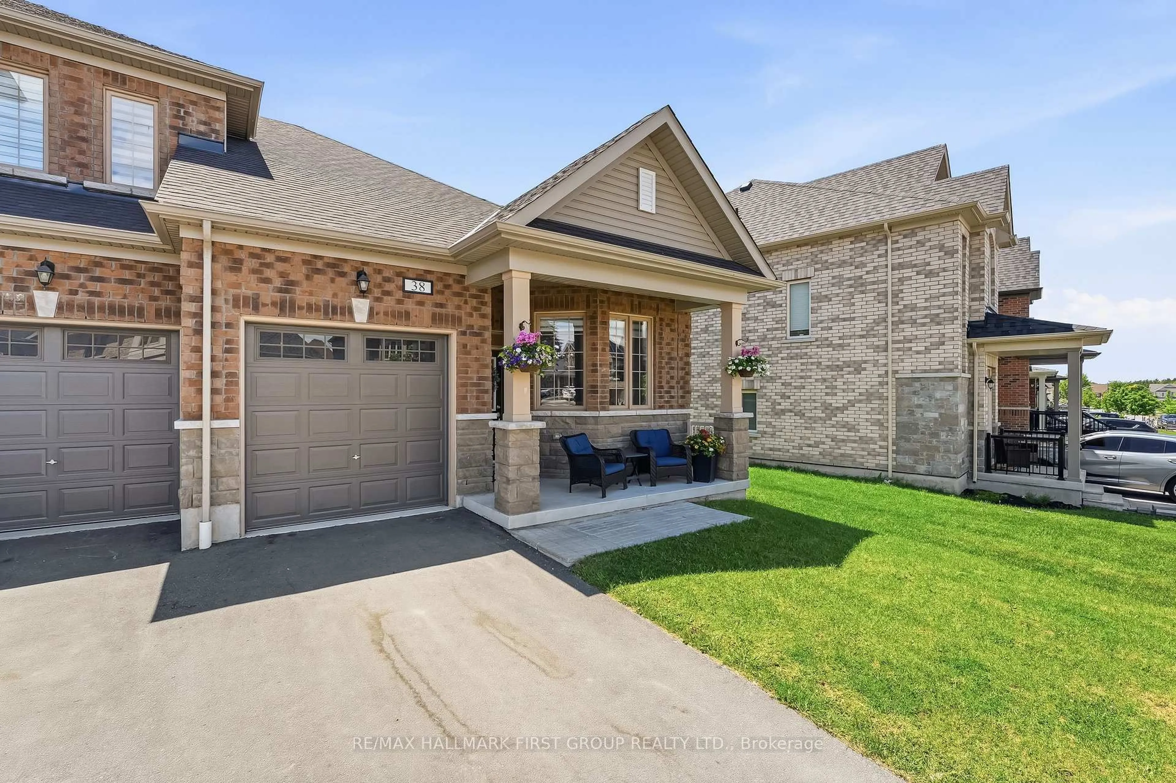 Home with brick exterior material, street for 38 Southampton St, Scugog Ontario L9L 0C6