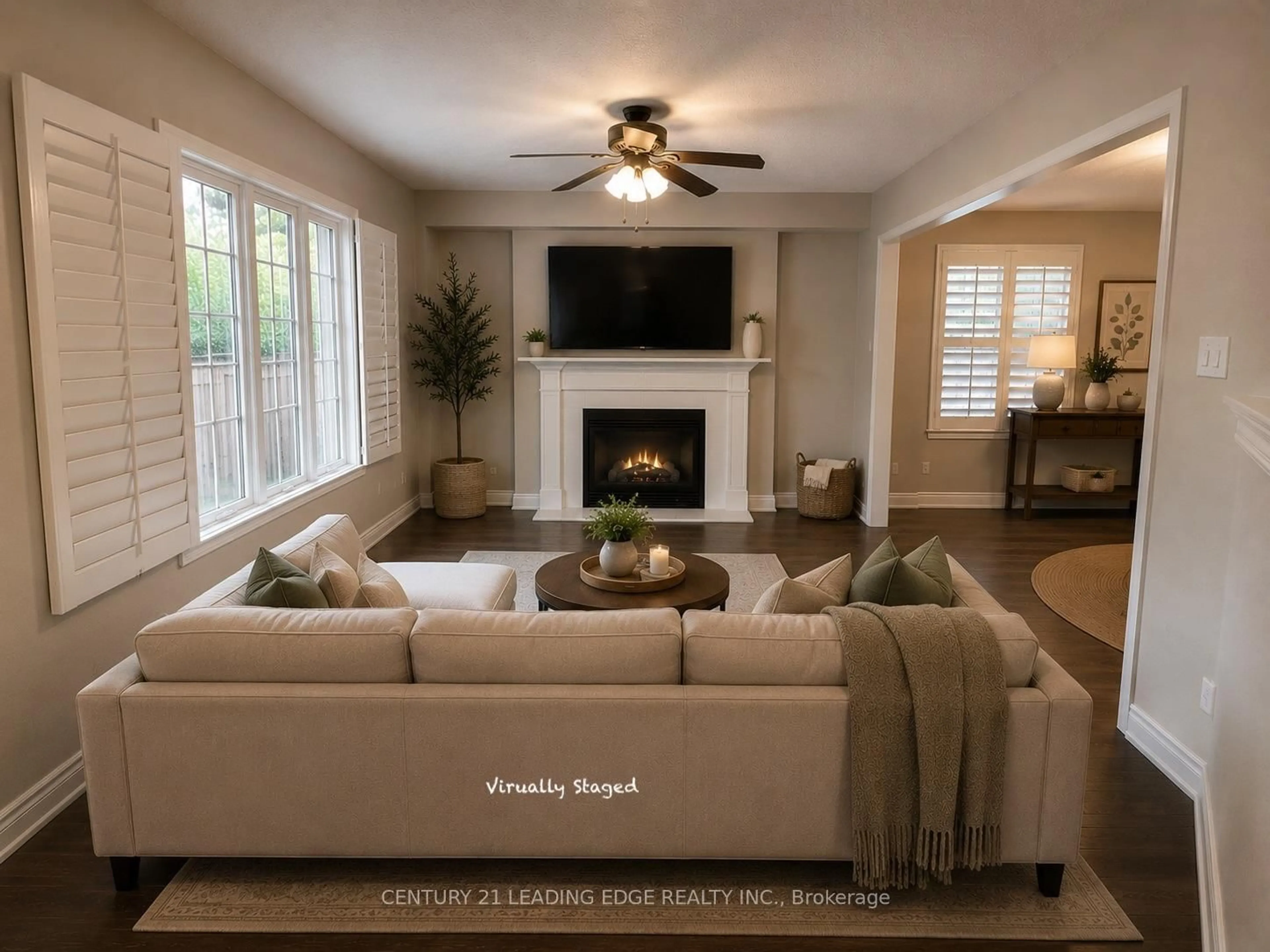 Living room with furniture, unknown for 10 Crough St, Clarington Ontario L1C 5M5