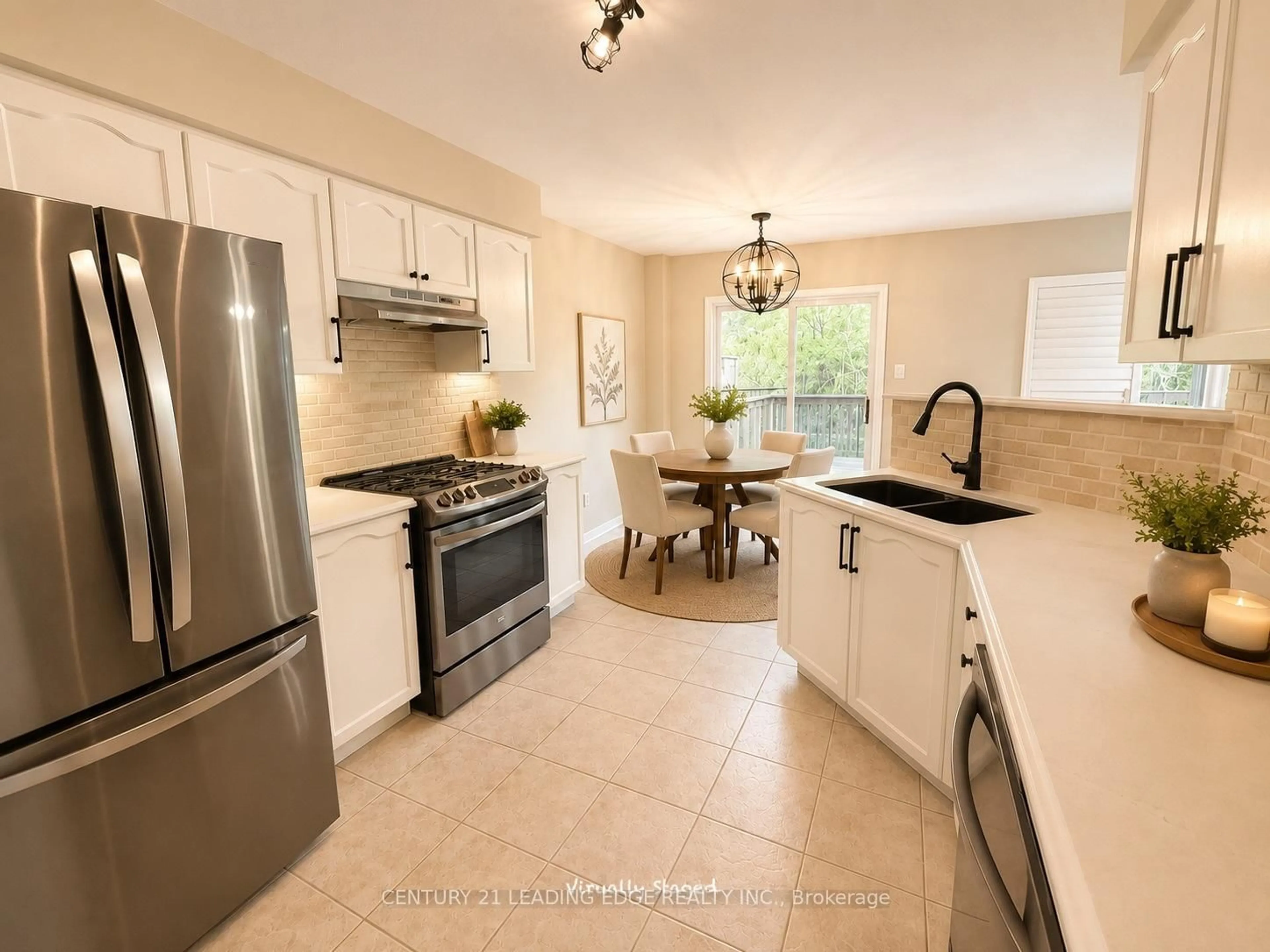 Open concept kitchen, ceramic/tile floor for 10 Crough St, Clarington Ontario L1C 5M5