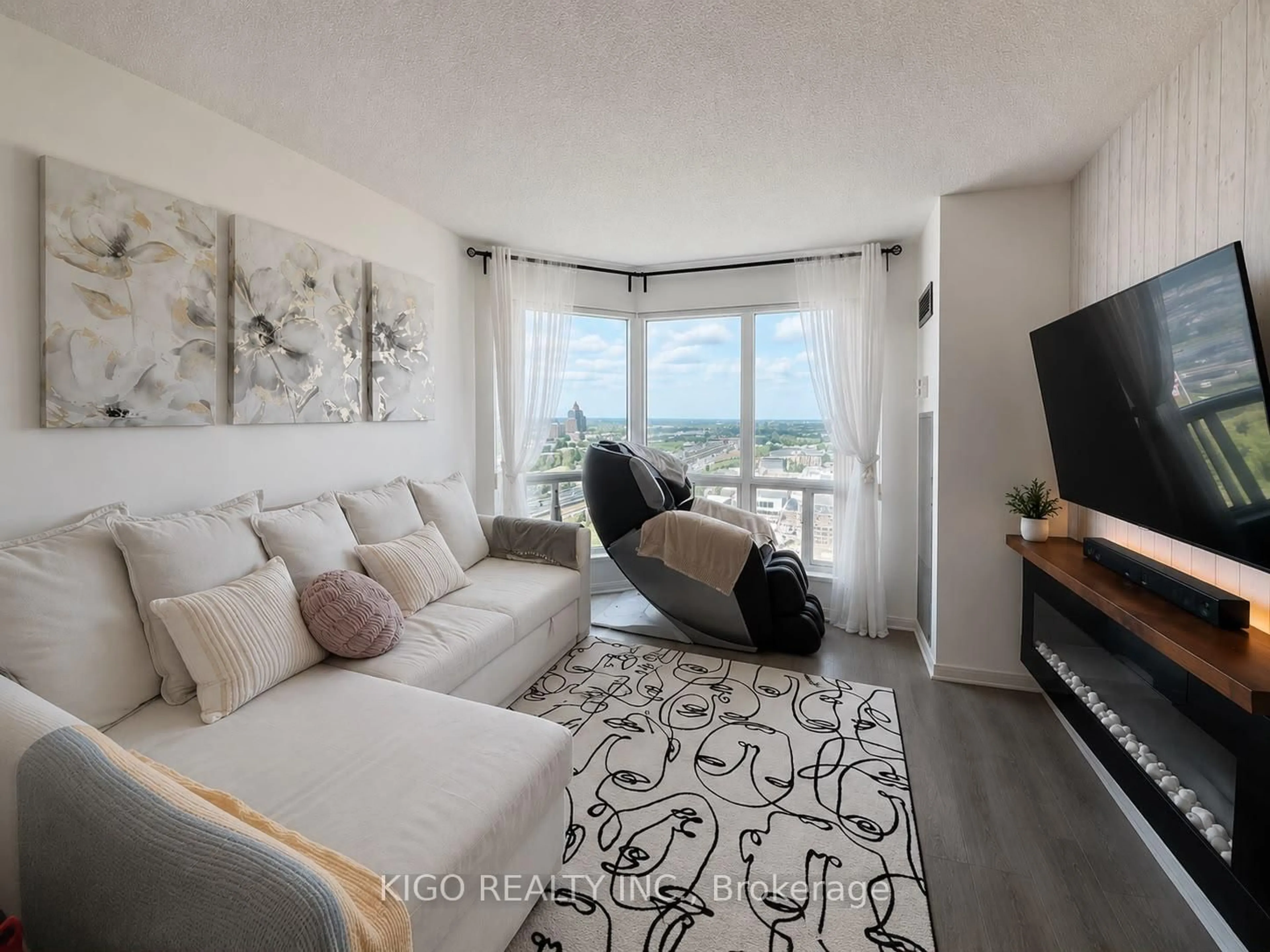 Living room with furniture, unknown for 11 Lee Centre Dr #2108, Toronto Ontario M1H 3J5