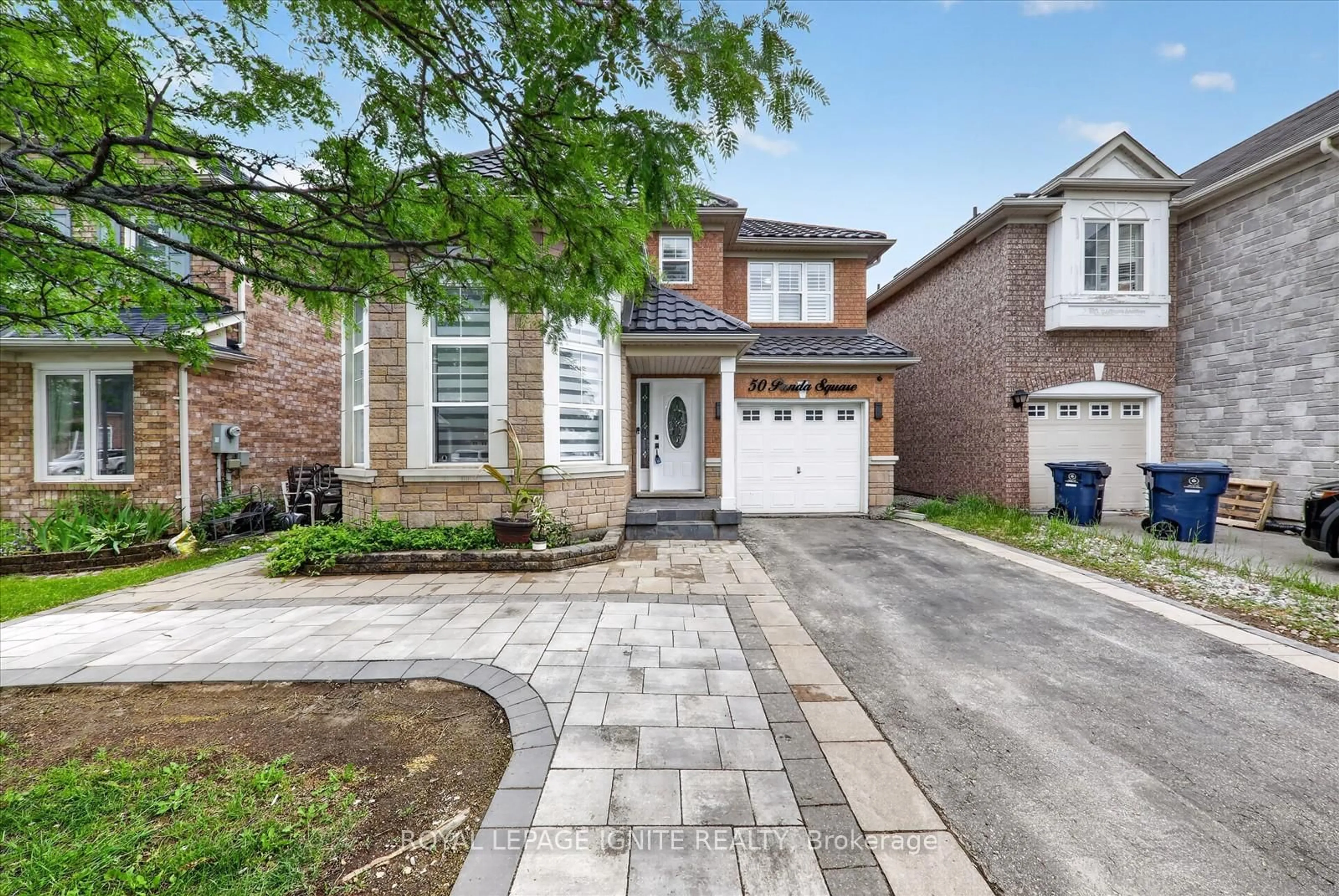 Home with brick exterior material, street for 50 Panda Sq, Toronto Ontario M1B 6G5