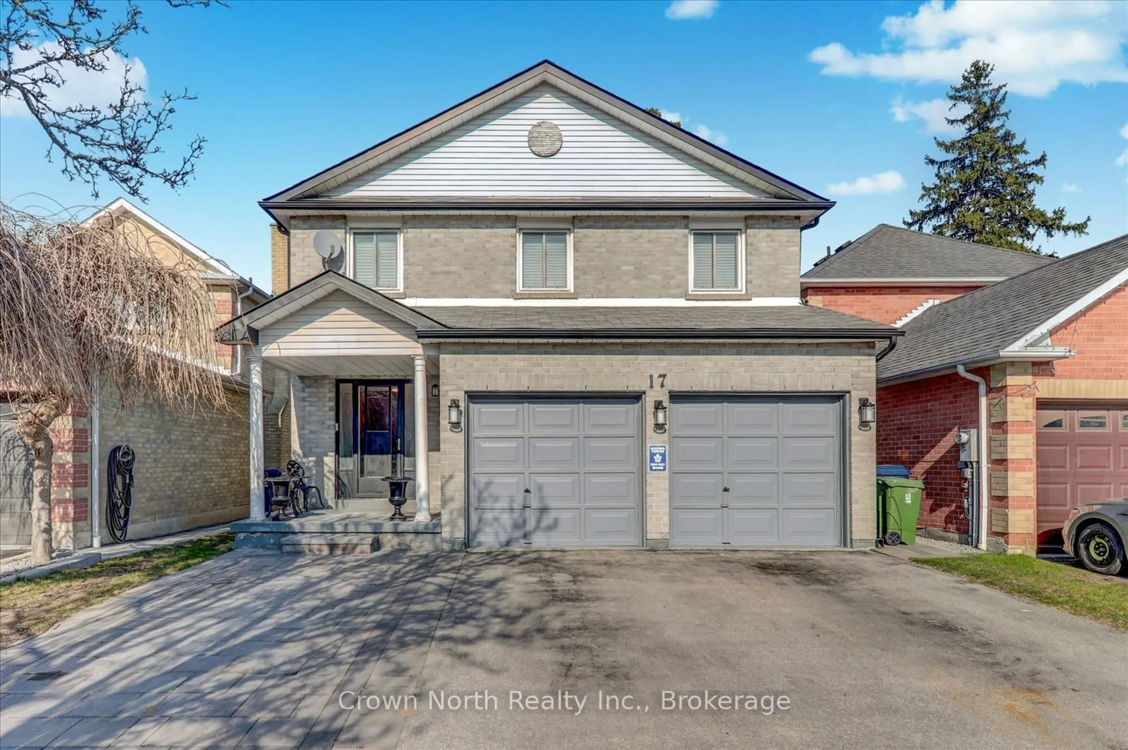 Home with brick exterior material, street for 17 Plumrose Blvd, Toronto Ontario M1E 5E8