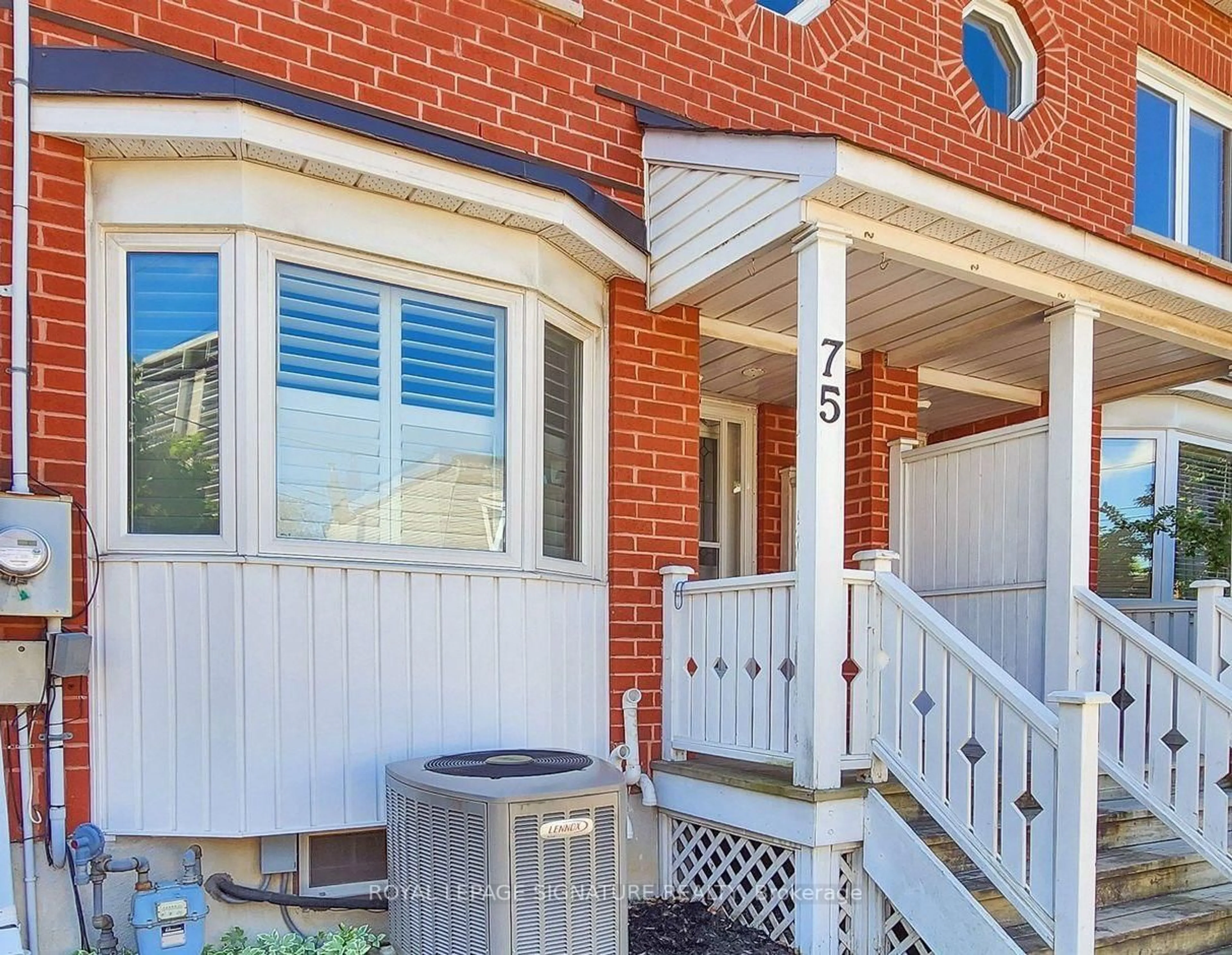 Home with brick exterior material, street for 75 Doncaster Ave, Toronto Ontario M4C 5S6