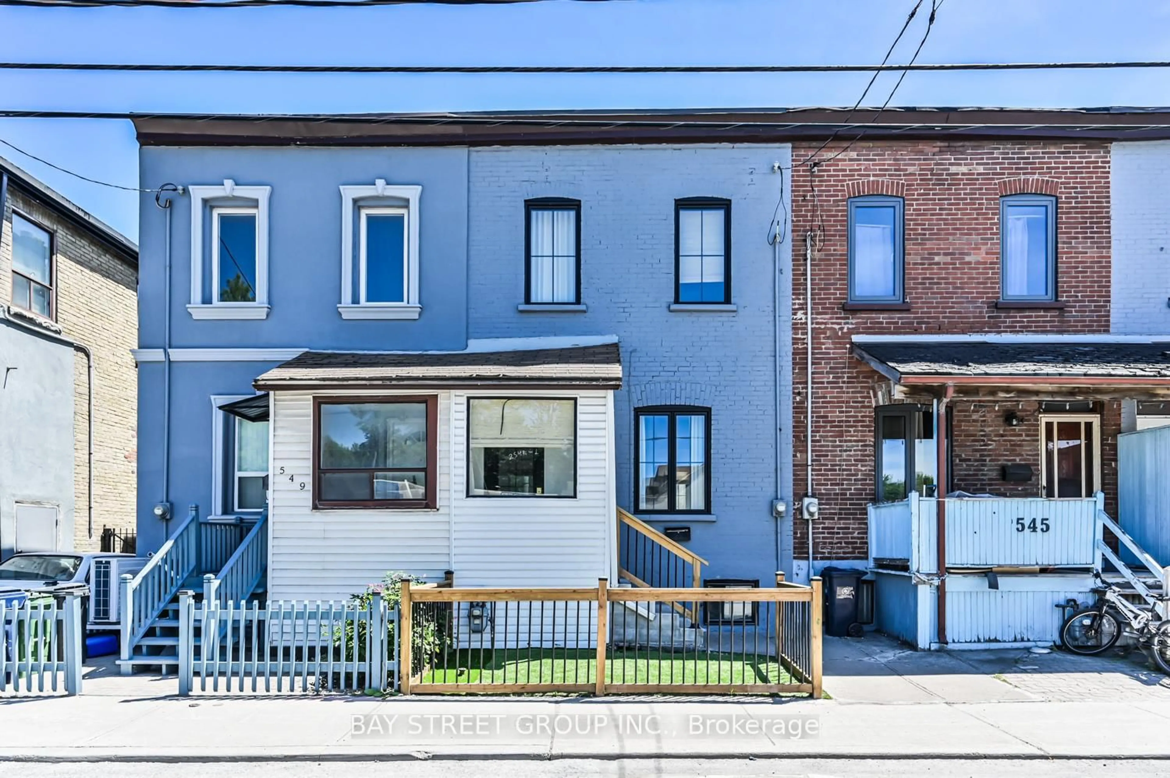 Home with brick exterior material, street for 547 Eastern Ave, Toronto Ontario M4M 1C8