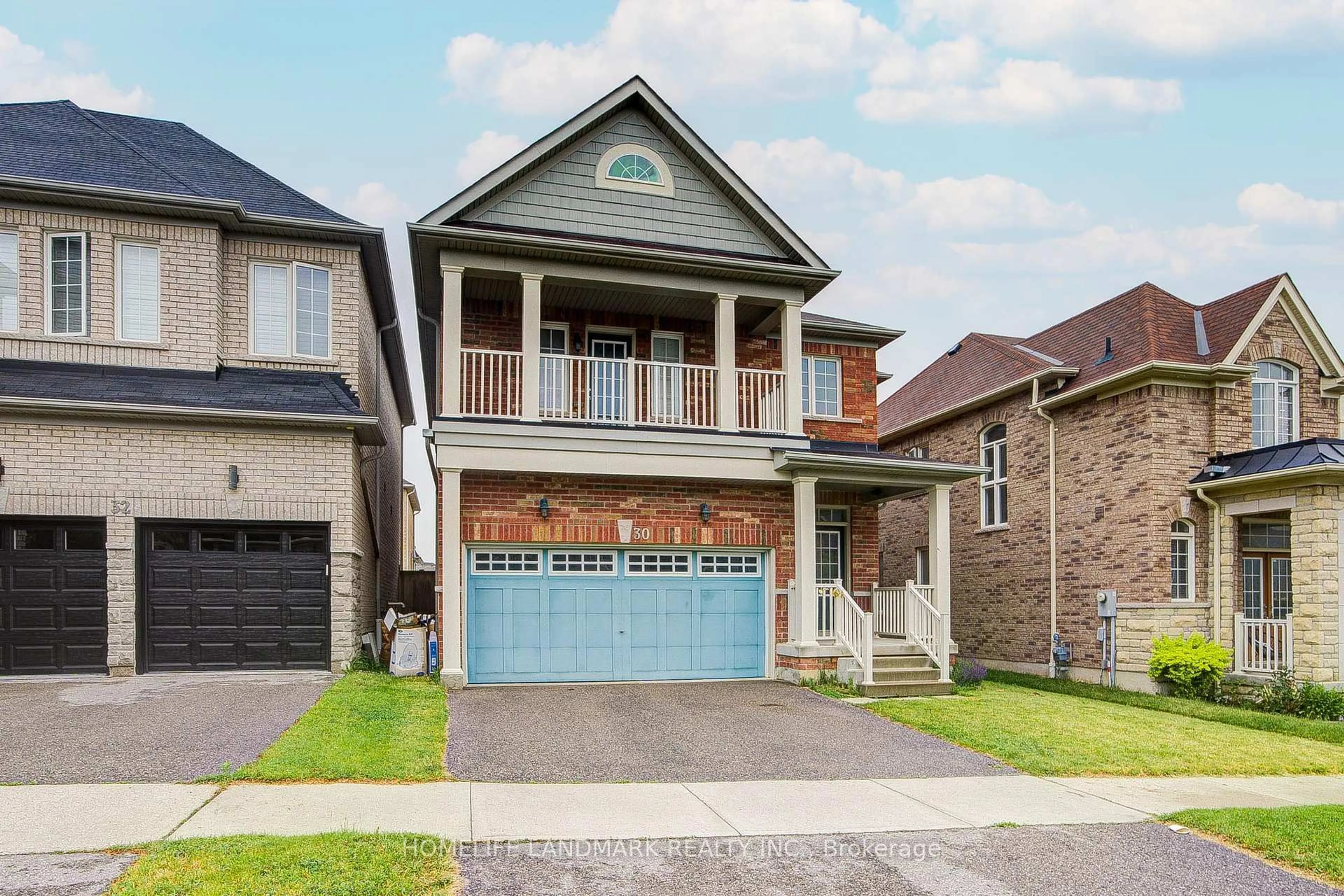 Home with brick exterior material, street for 30 Garrardview St, Ajax Ontario L1Z 0N5