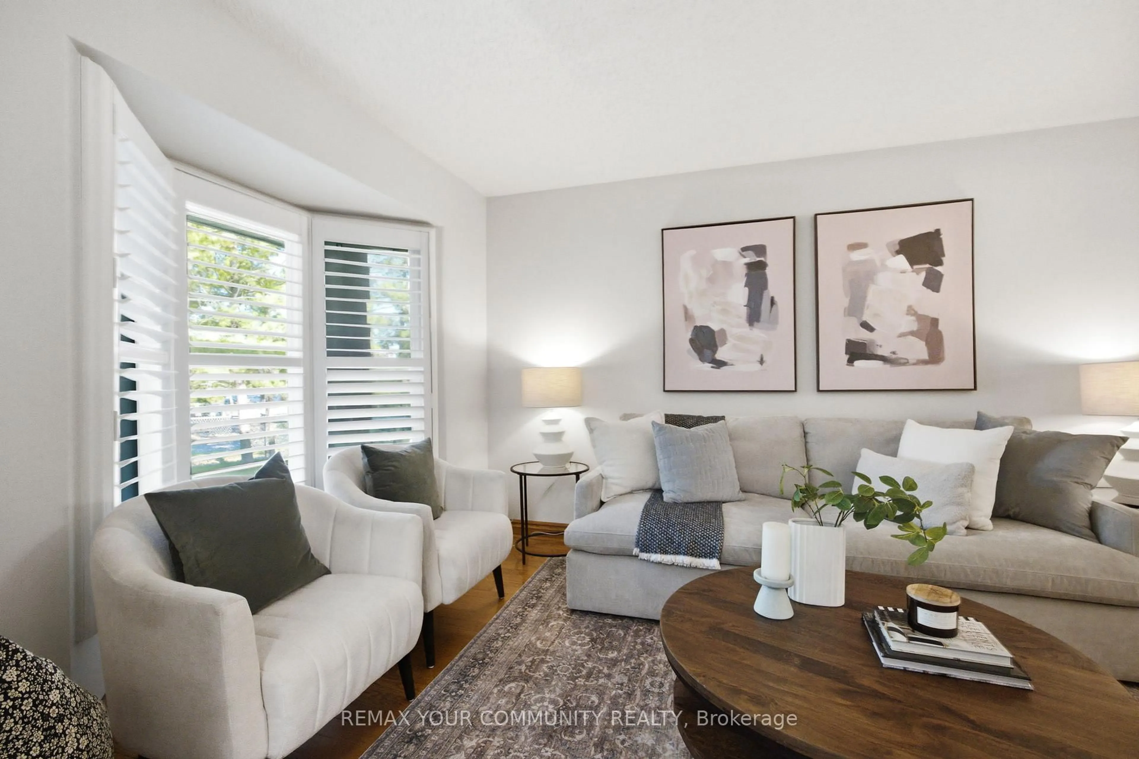 Living room with furniture, unknown for 1027 Benton Cres, Pickering Ontario L1X 1M8