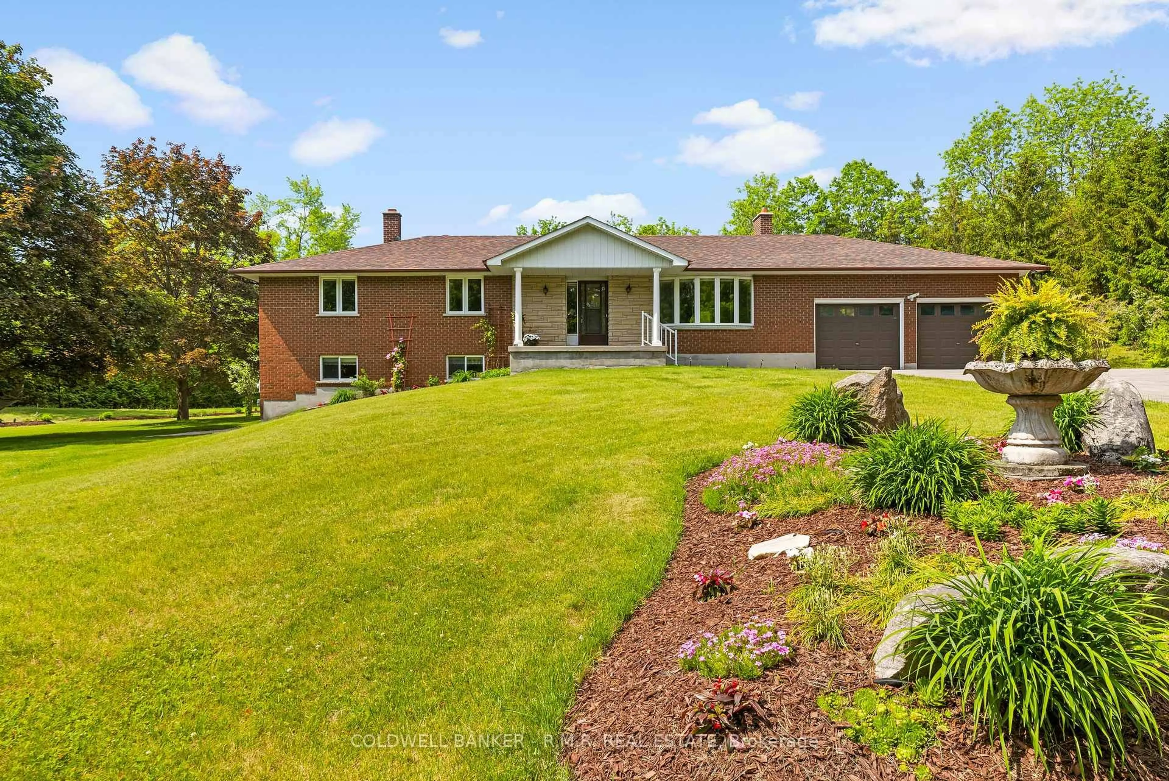 Home with brick exterior material, street for 8754 Langstaff Rd, Clarington Ontario L0A 1E0