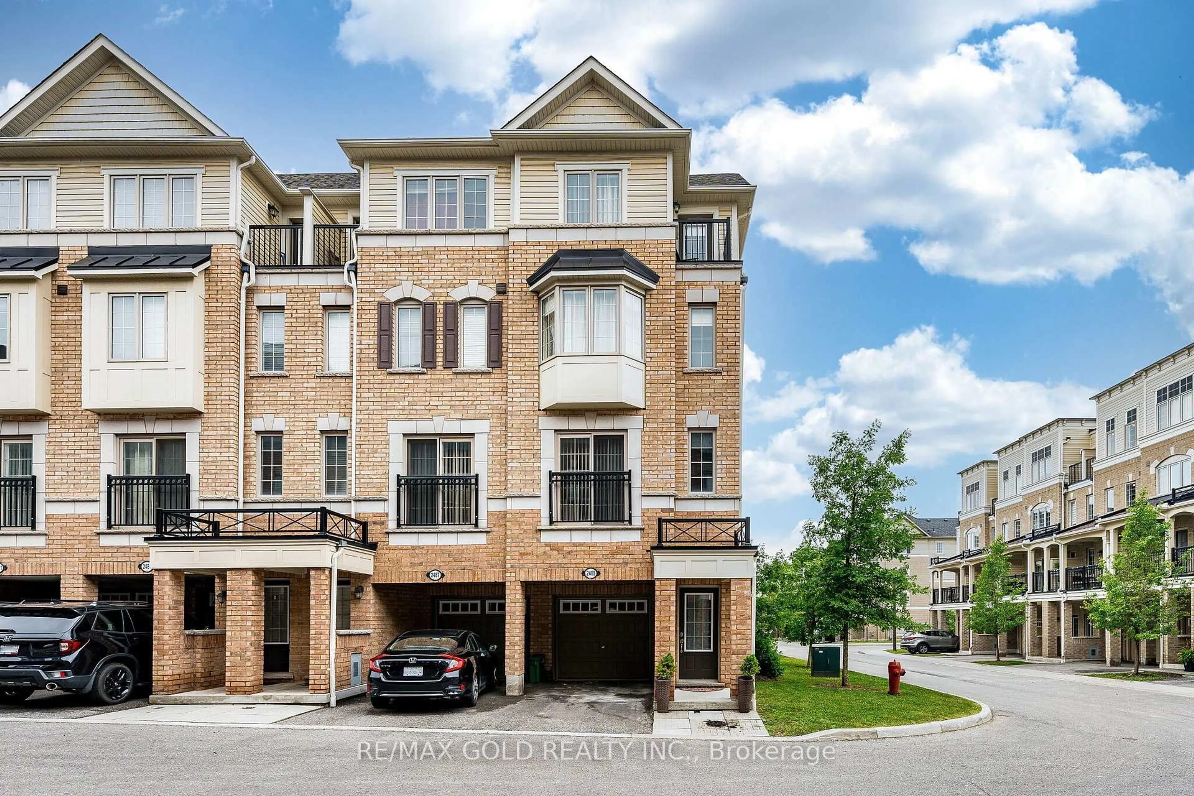Home with brick exterior material, street for 2485 Rosedrop Path, Oshawa Ontario L1L 0L2