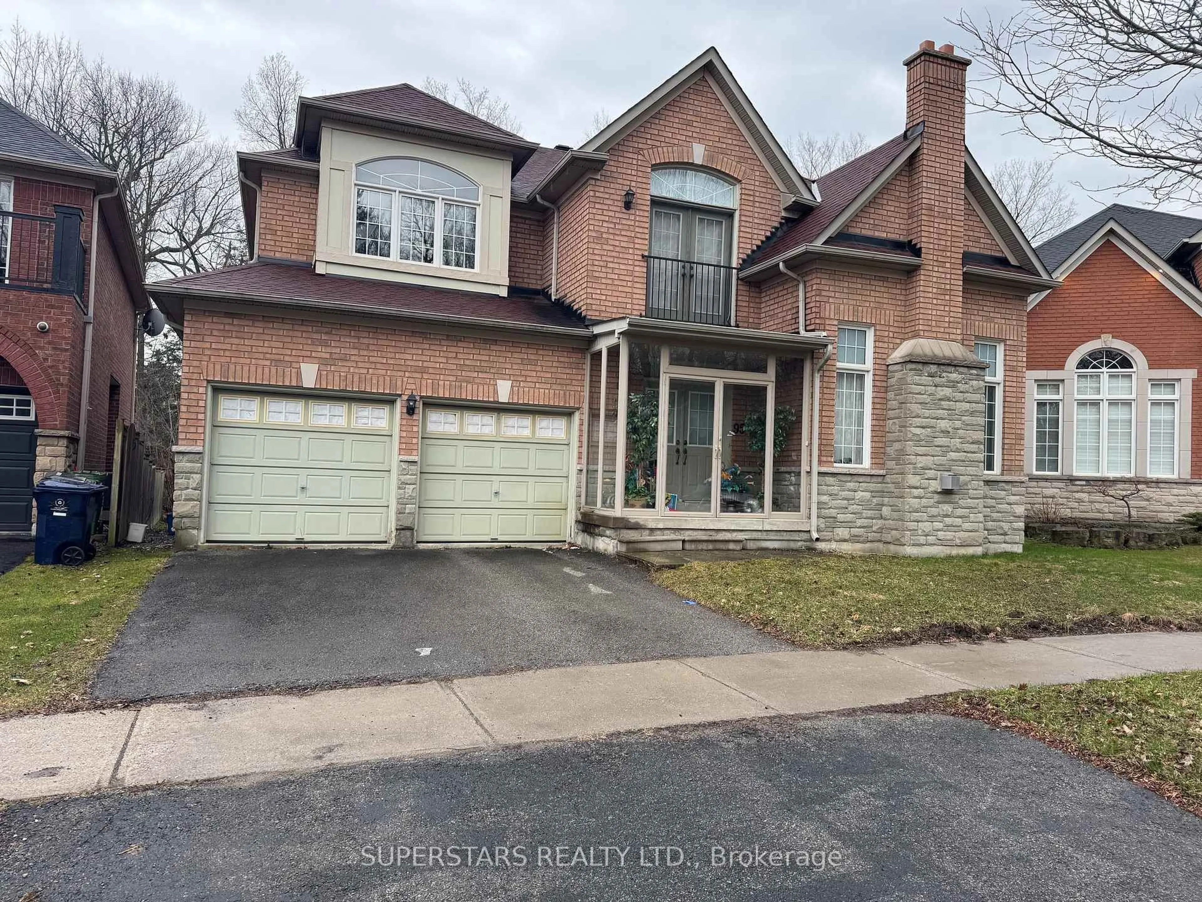 Home with brick exterior material, street for 95 Boulderbrook Dr, Toronto Ontario M1X 2C3