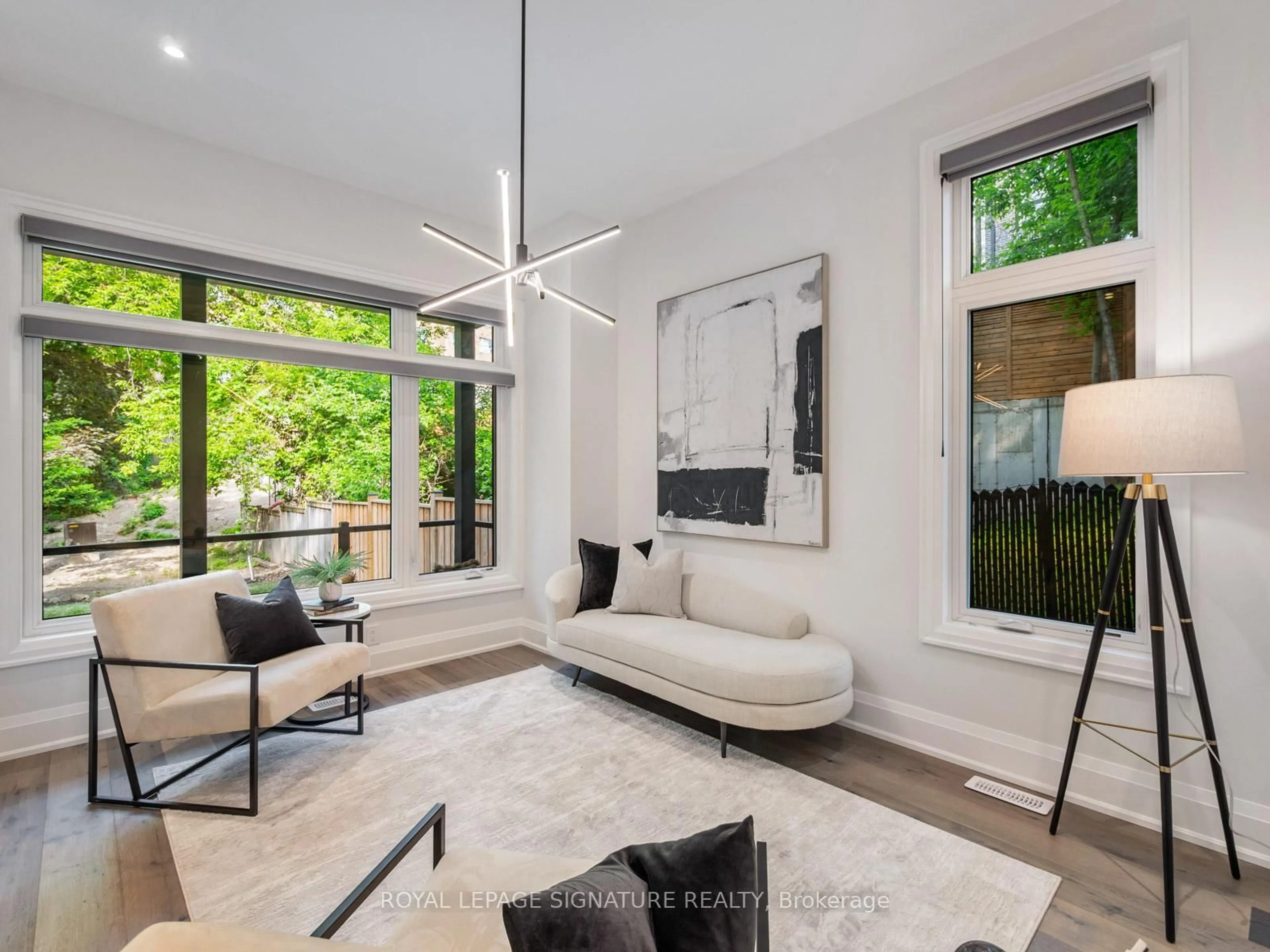Living room with furniture, unknown for 219 Wheeler Ave, Toronto Ontario M4L 3V7