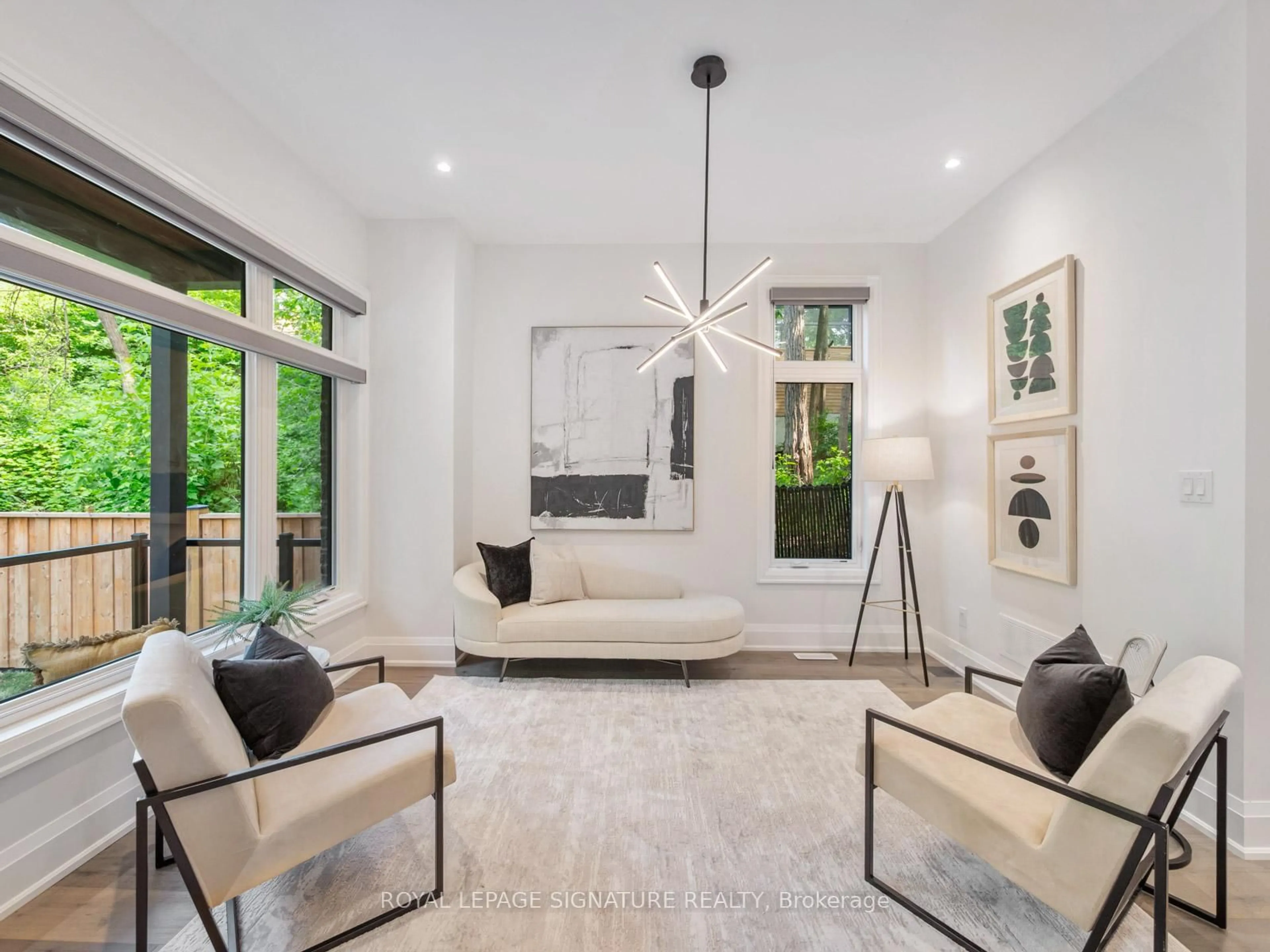 Living room with furniture, unknown for 219 Wheeler Ave, Toronto Ontario M4L 3V7