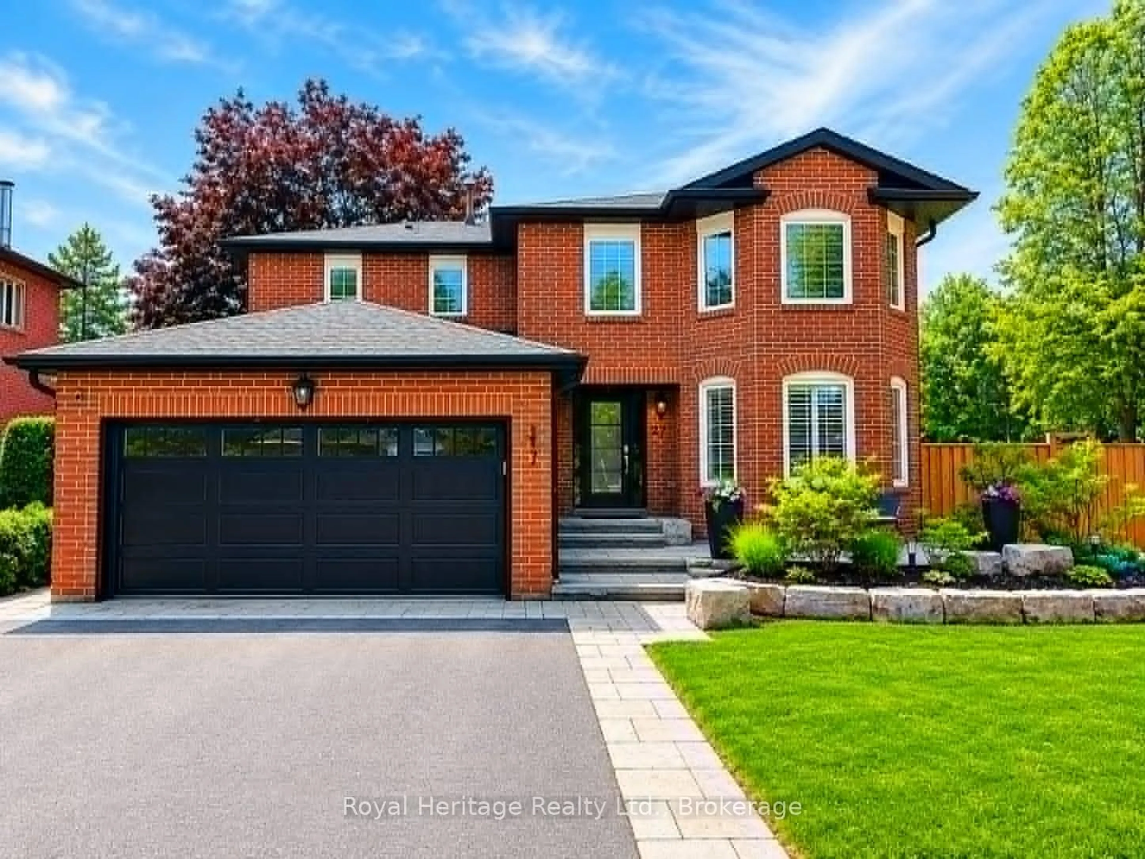 Home with brick exterior material, street for 27 Clovelly Dr, Whitby Ontario L1N 7A7
