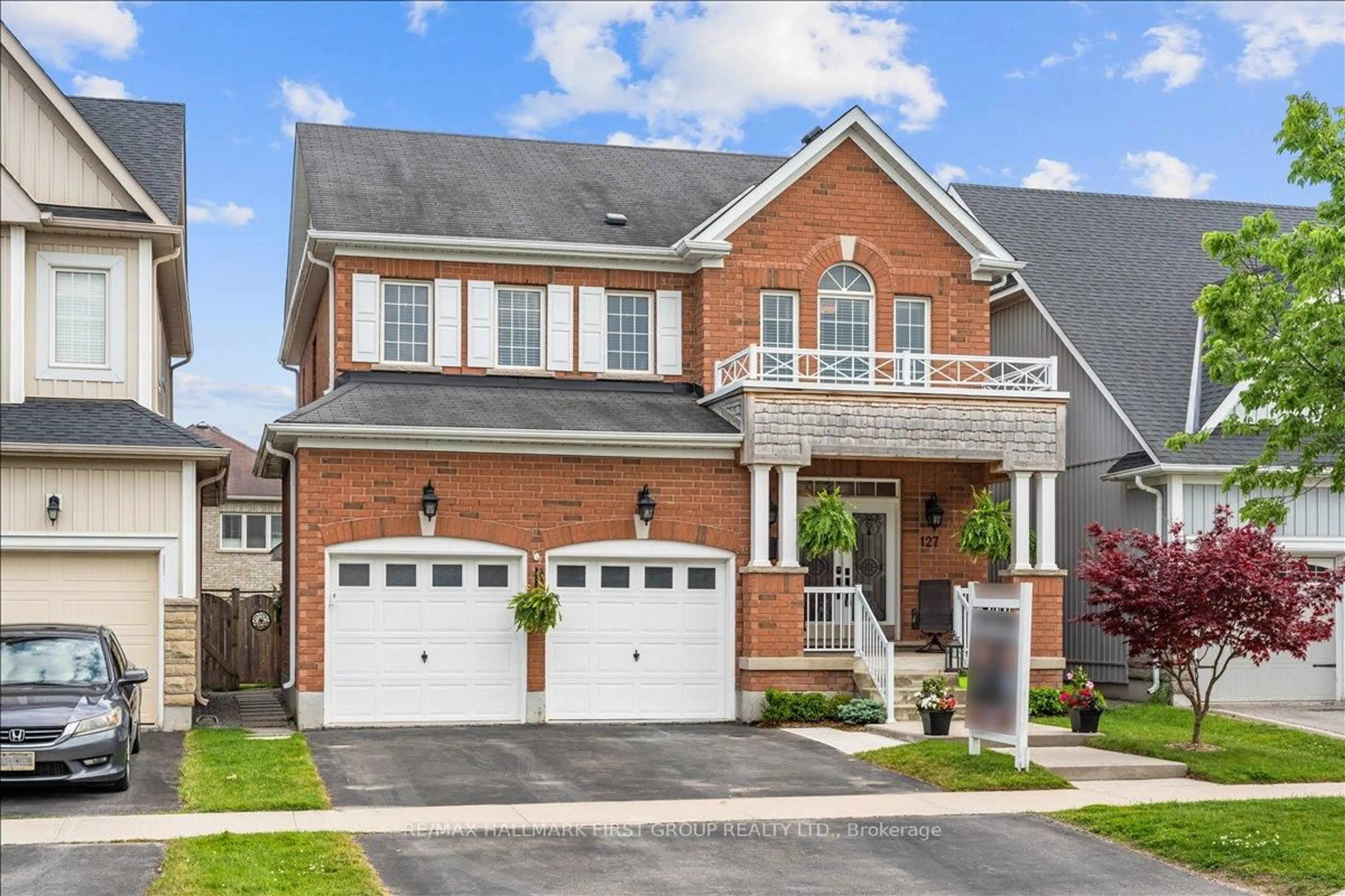 Home with brick exterior material, street for 127 Grady Dr, Clarington Ontario L1B 0C6