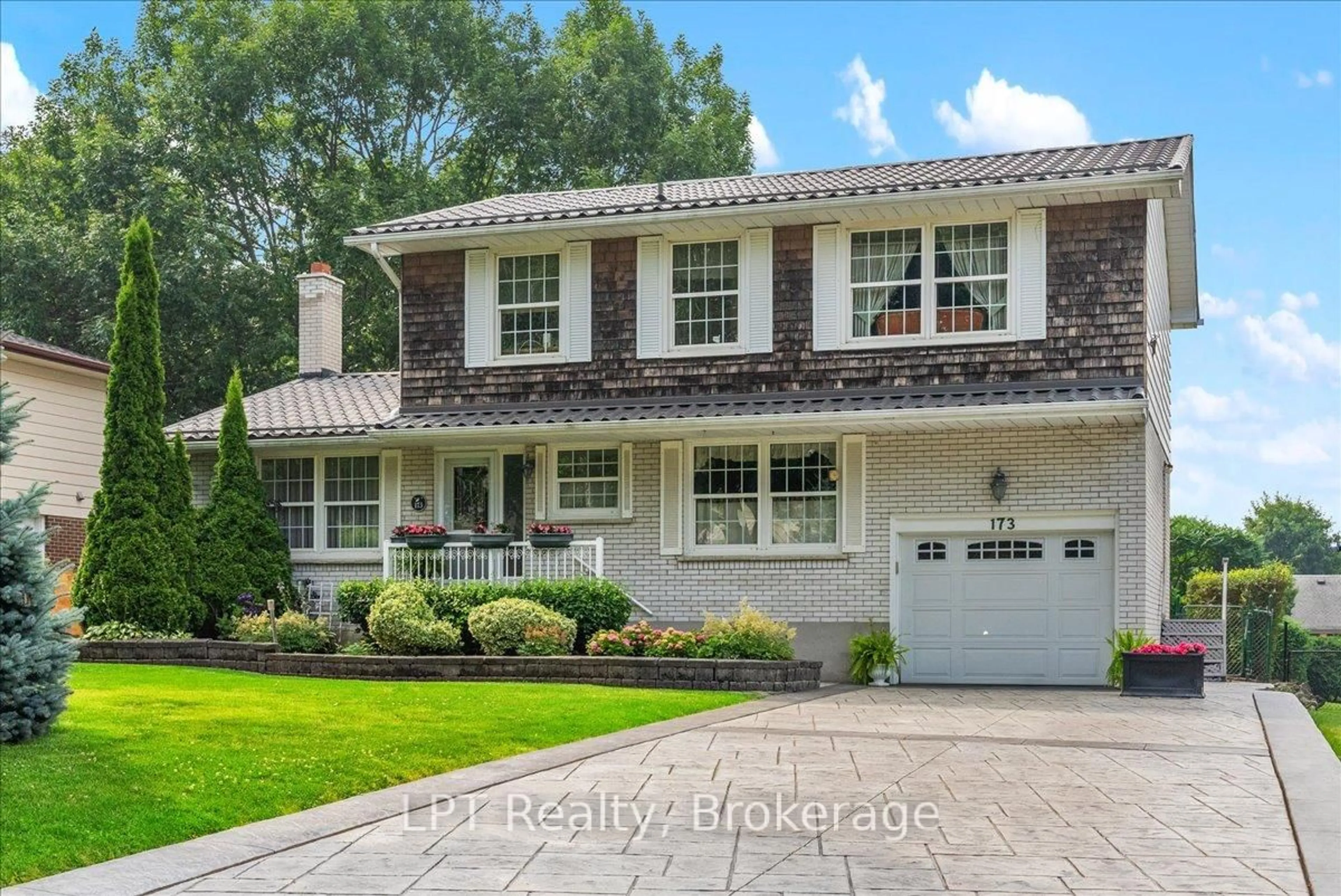 Home with brick exterior material, street for 173 Switzer Dr, Oshawa Ontario L1G 3J6