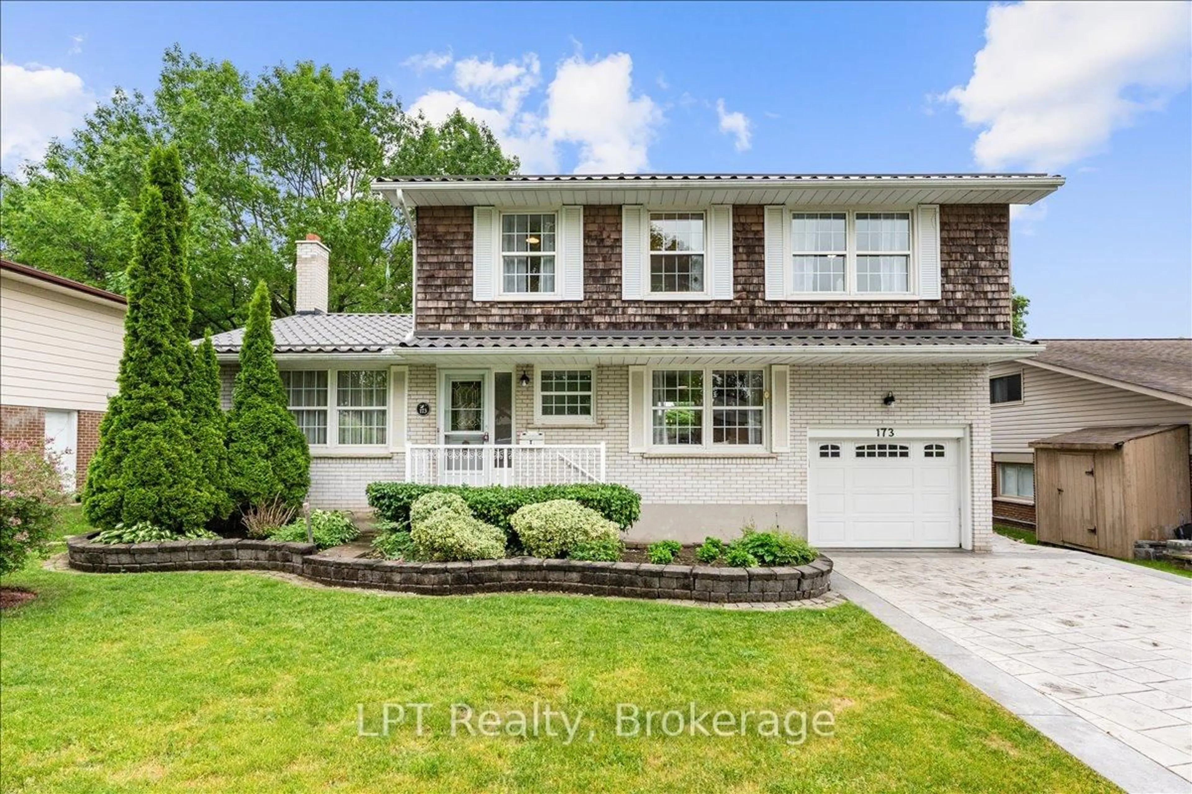 Home with brick exterior material, street for 173 Switzer Dr, Oshawa Ontario L1G 3J6