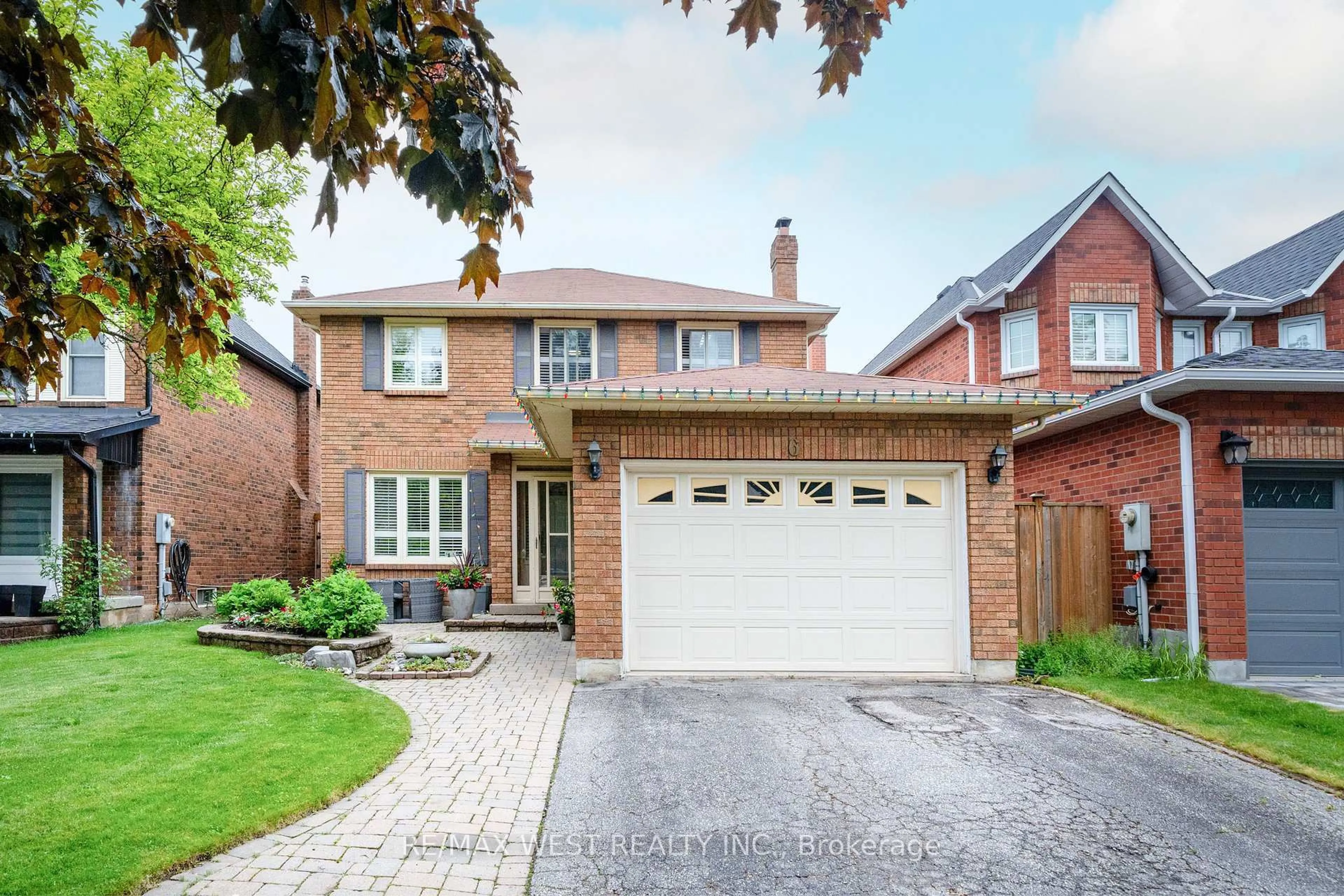 Home with brick exterior material, street for 6 Hawkins Cres, Ajax Ontario L1S 4Y1