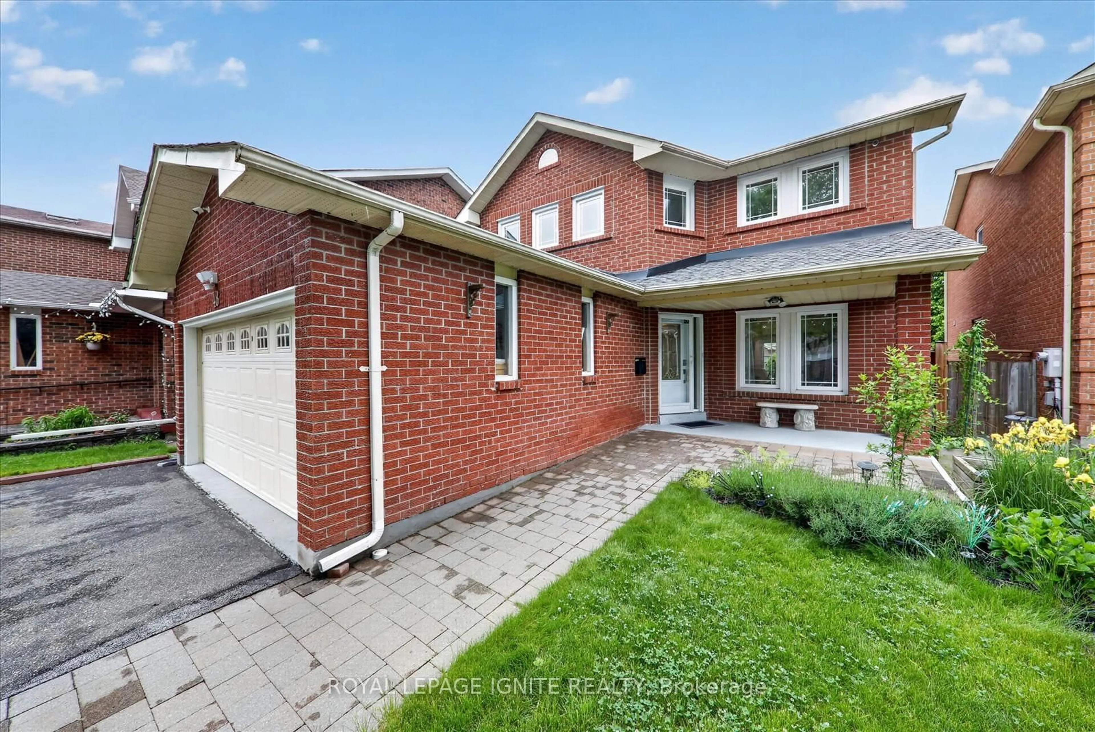 Home with brick exterior material, street for 48 Ridware Cres, Toronto Ontario M1C 3S2