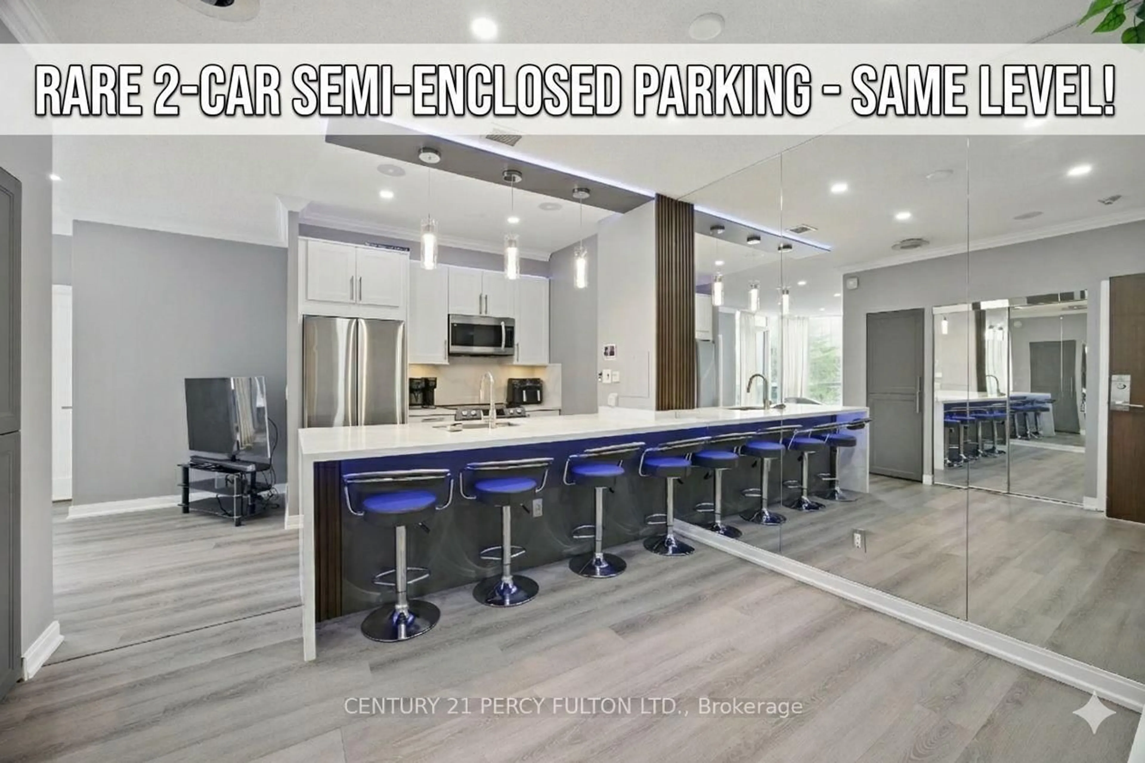 Indoor garage for 181 Village Green Sq #314, Toronto Ontario M1S 0K6