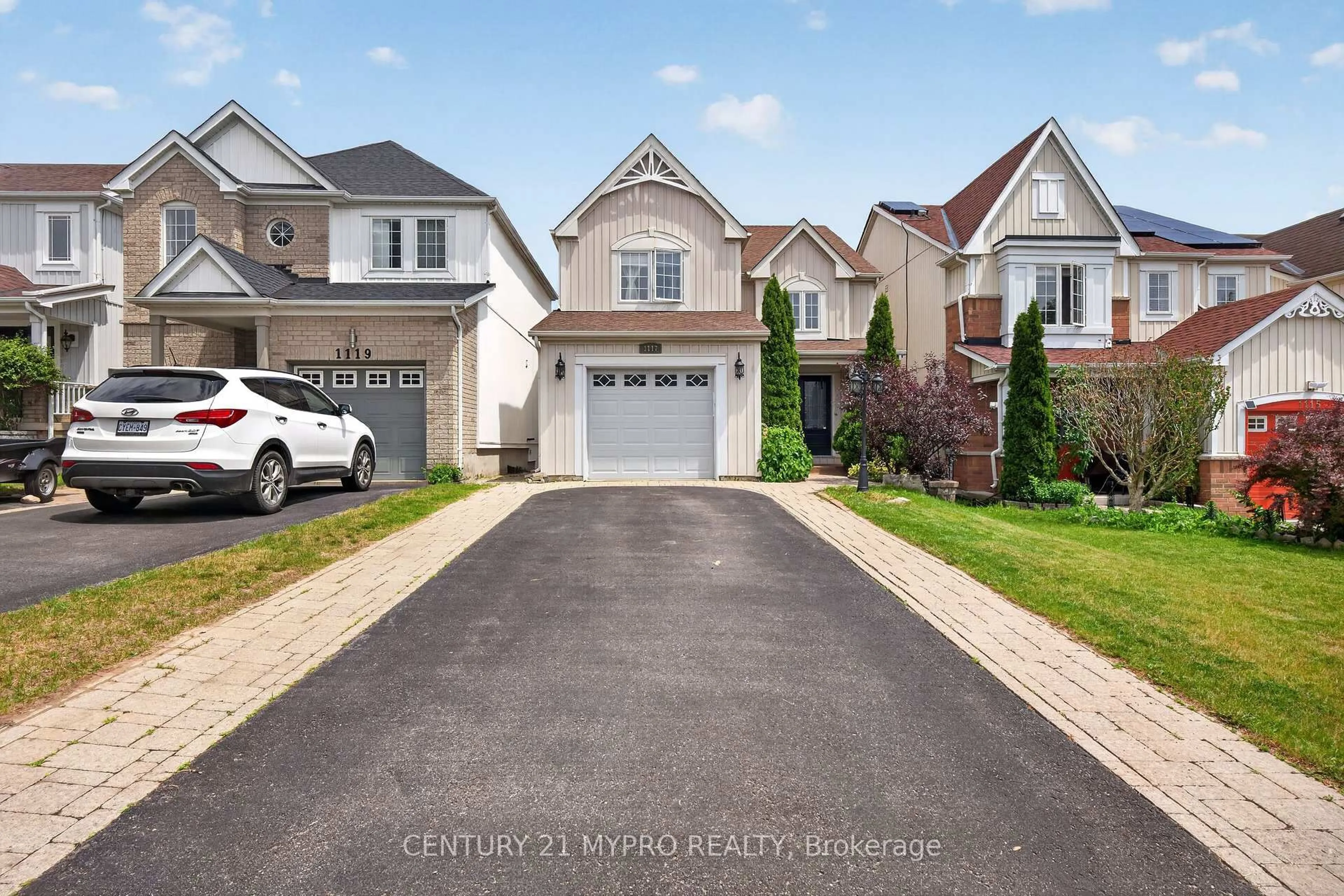 A pic from outside/outdoor area/front of a property/back of a property/a pic from drone, street for 1117 Tall Pine Ave, Oshawa Ontario L1K 2X9