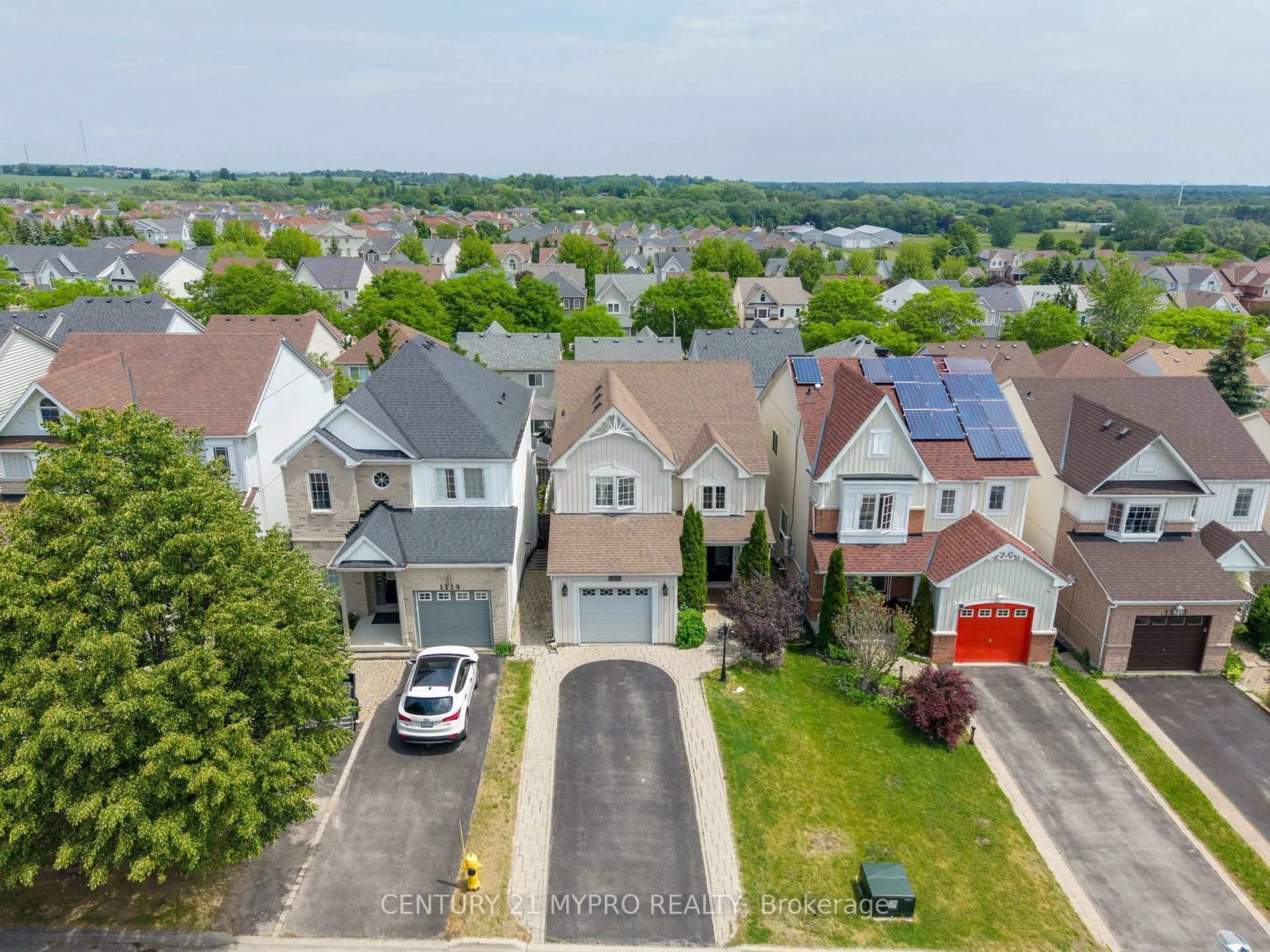 A pic from outside/outdoor area/front of a property/back of a property/a pic from drone, street for 1117 Tall Pine Ave, Oshawa Ontario L1K 2X9