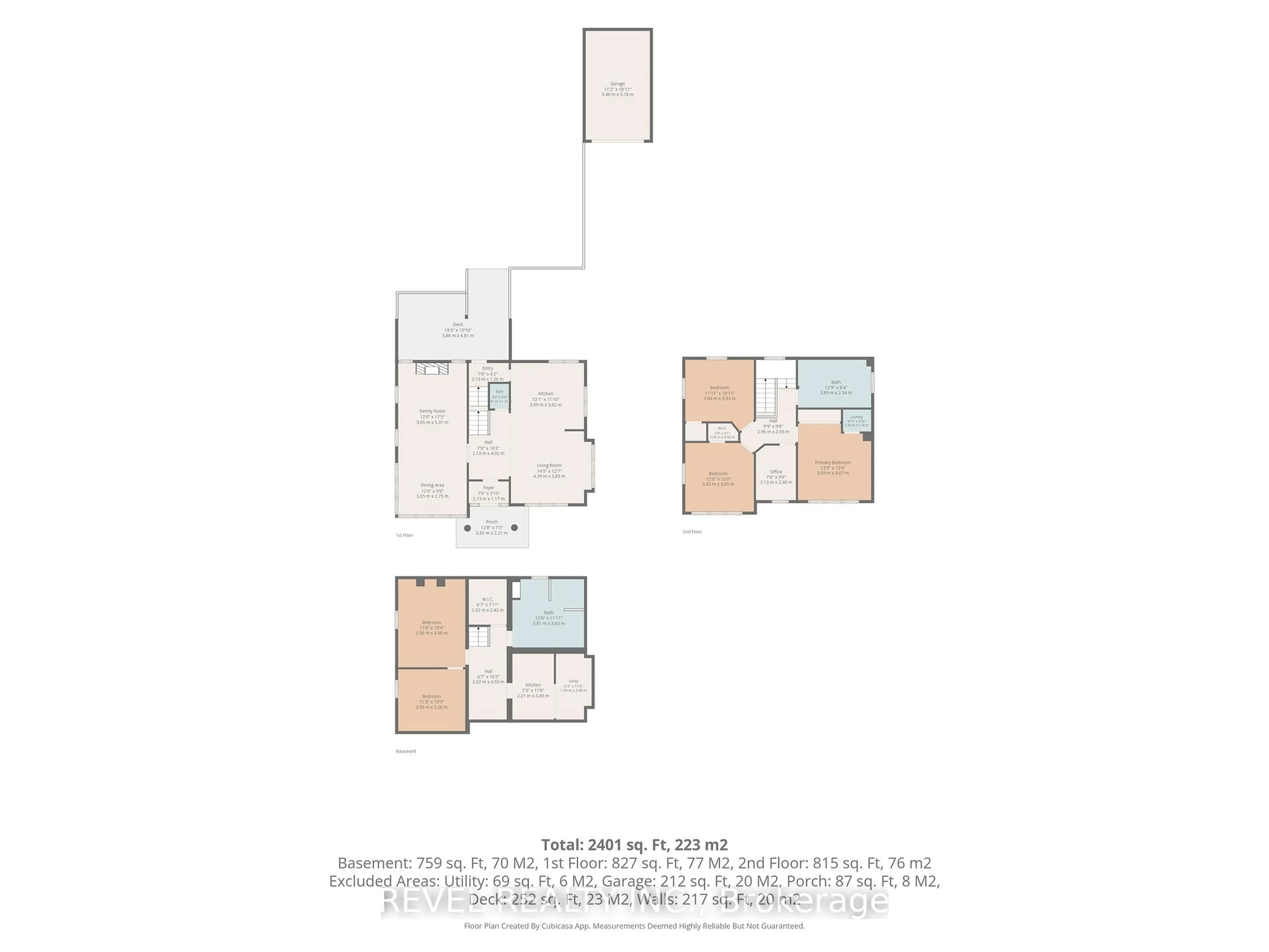 Floor plan for 308 King St, Oshawa Ontario L1H 1C8