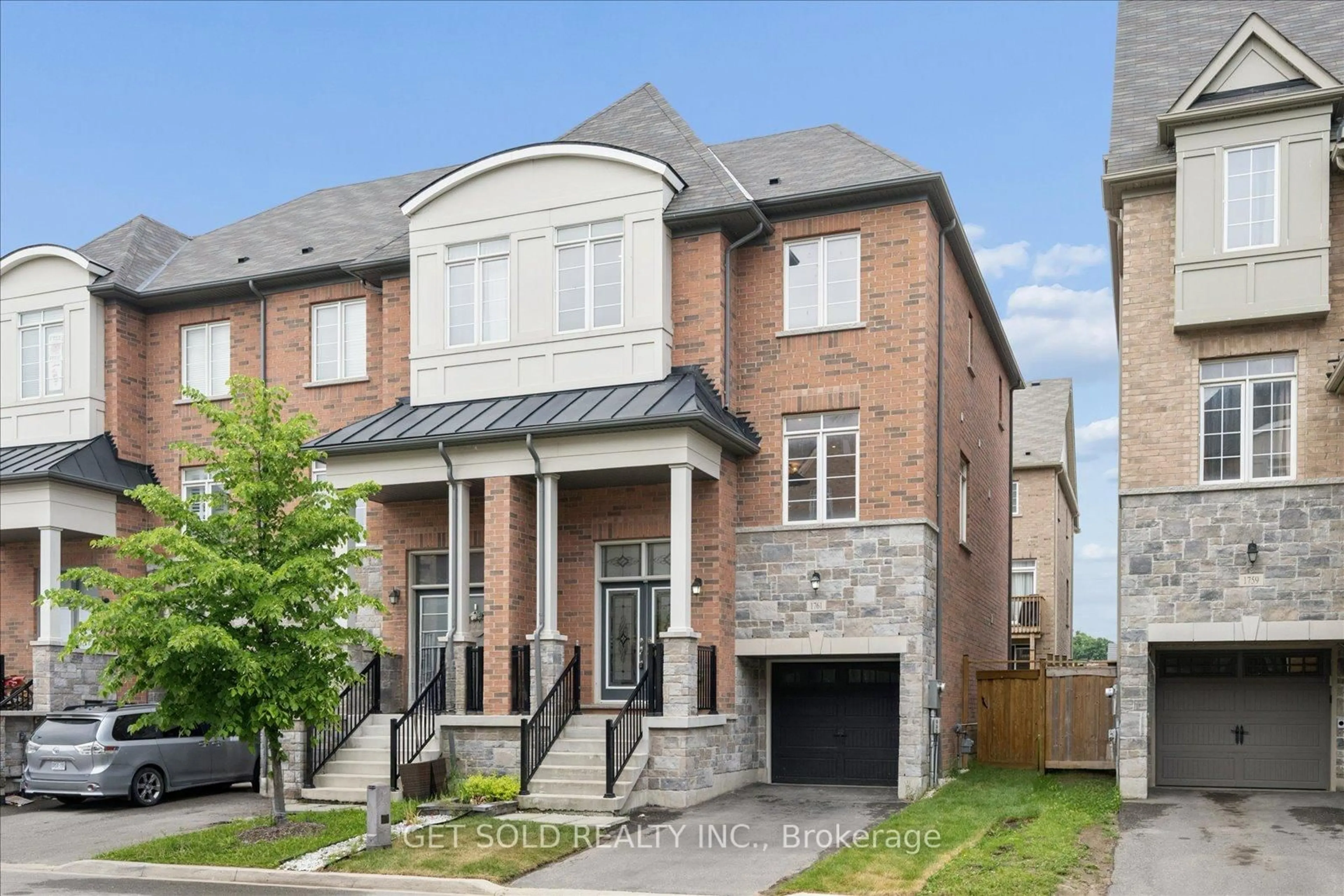 Home with brick exterior material, street for 1761 Magenta Rd, Pickering Ontario L1X 0E1