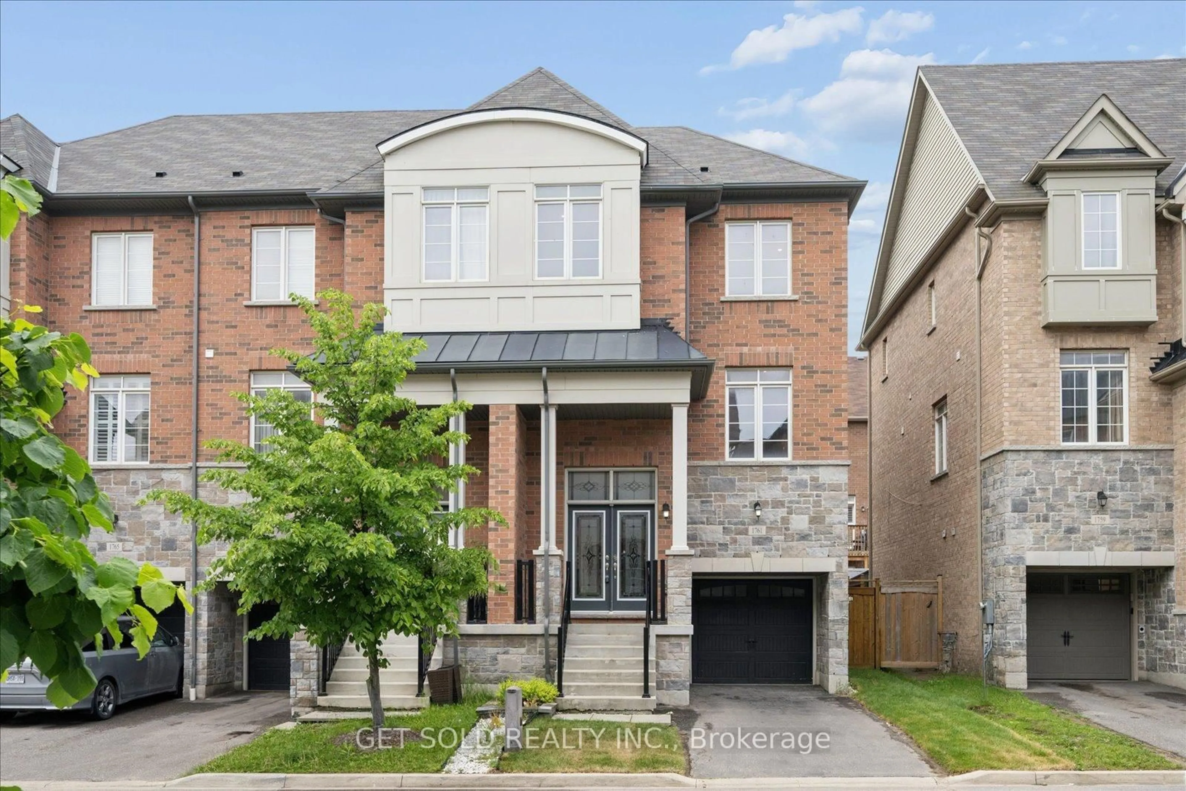 Home with brick exterior material, street for 1761 Magenta Rd, Pickering Ontario L1X 0E1