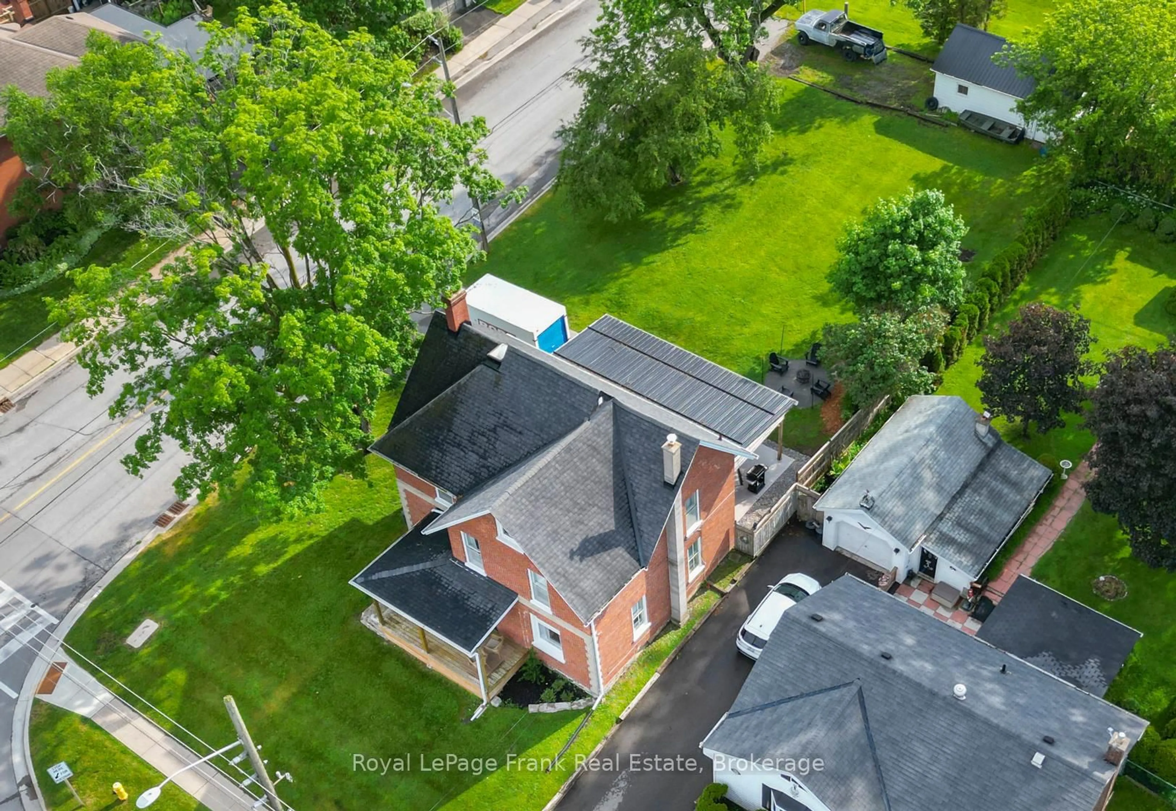 A pic from outside/outdoor area/front of a property/back of a property/a pic from drone, street for 15578 Simcoe St, Scugog Ontario L9L 1M2