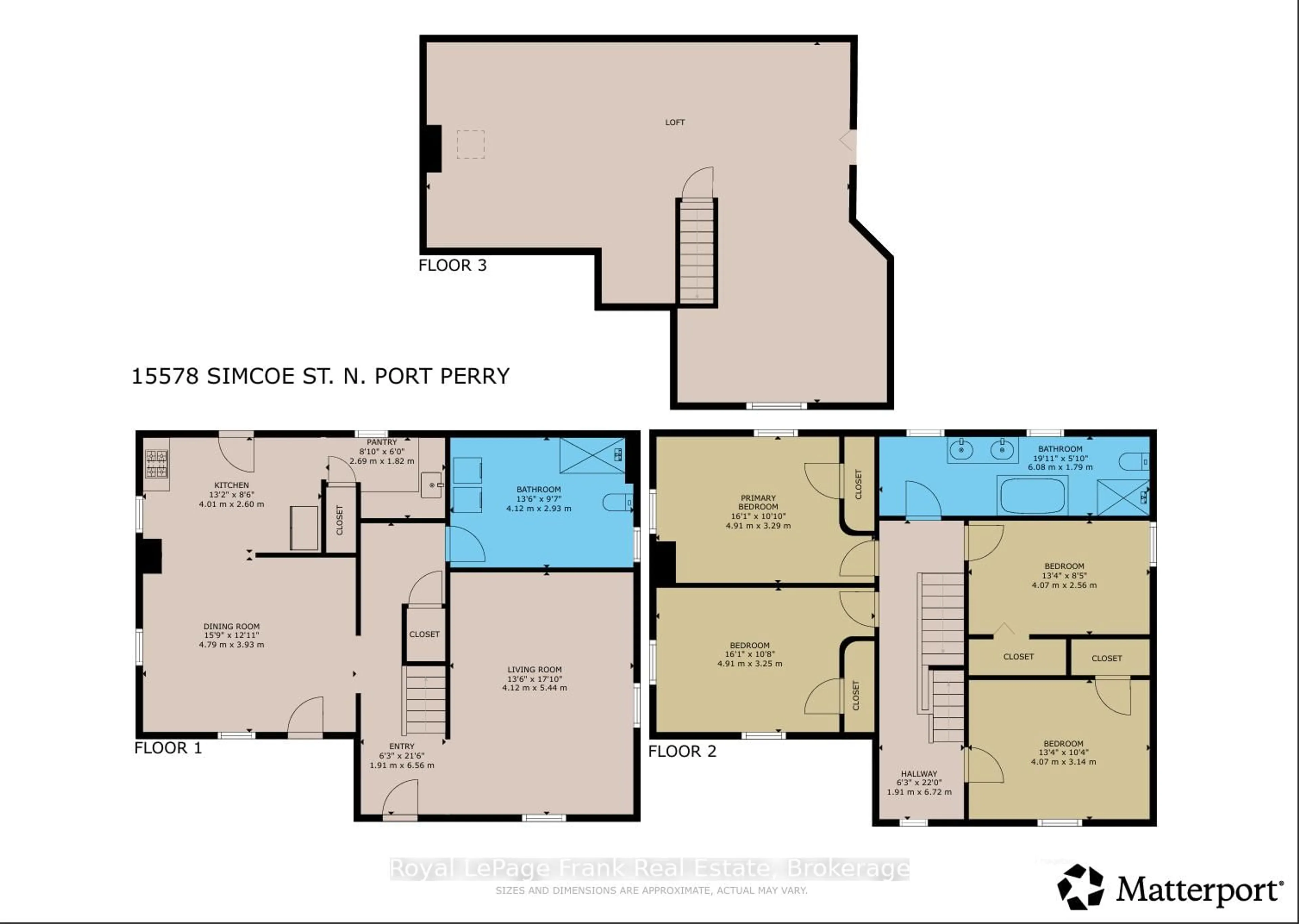 Floor plan for 15578 Simcoe St, Scugog Ontario L9L 1M2