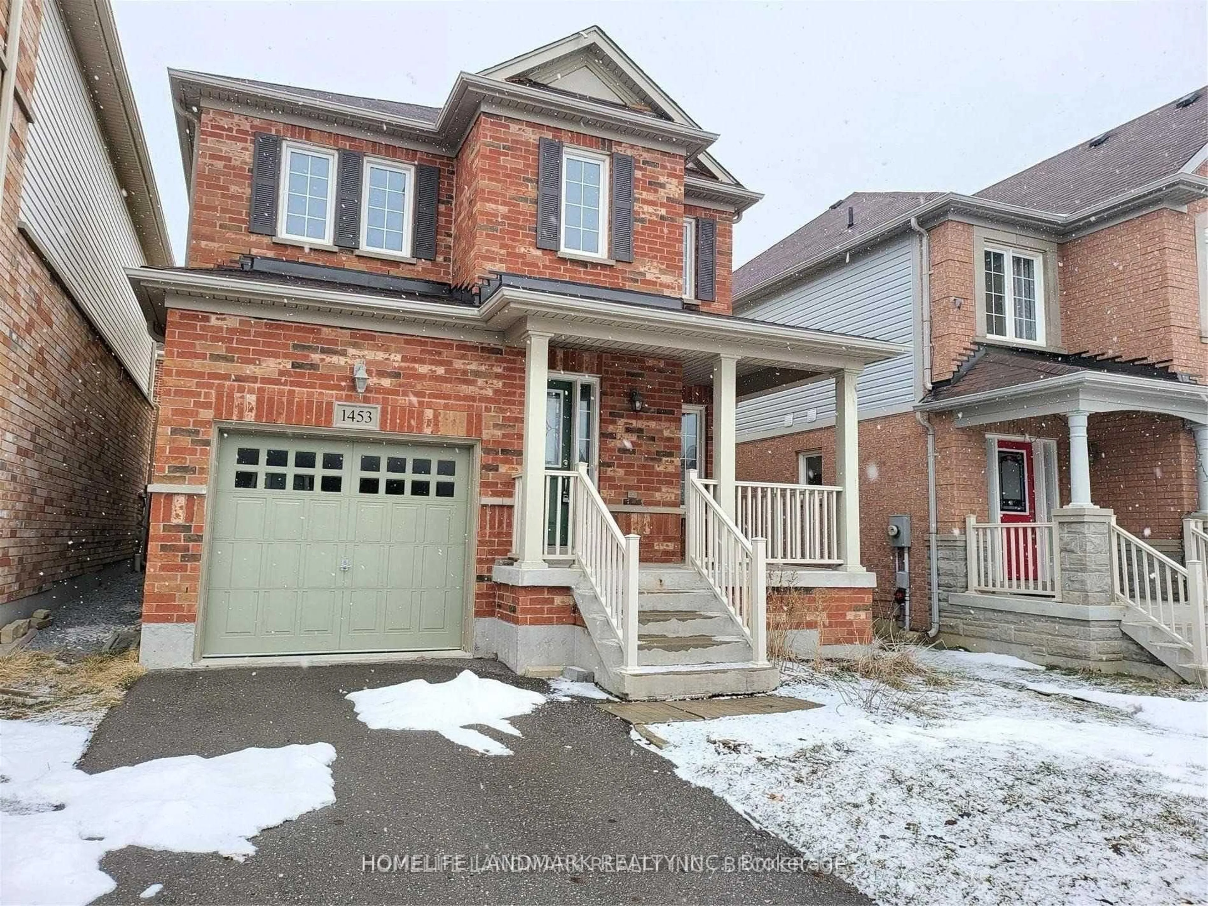 Home with brick exterior material, street for 1453 Rennie St, Oshawa Ontario L1K 0N9