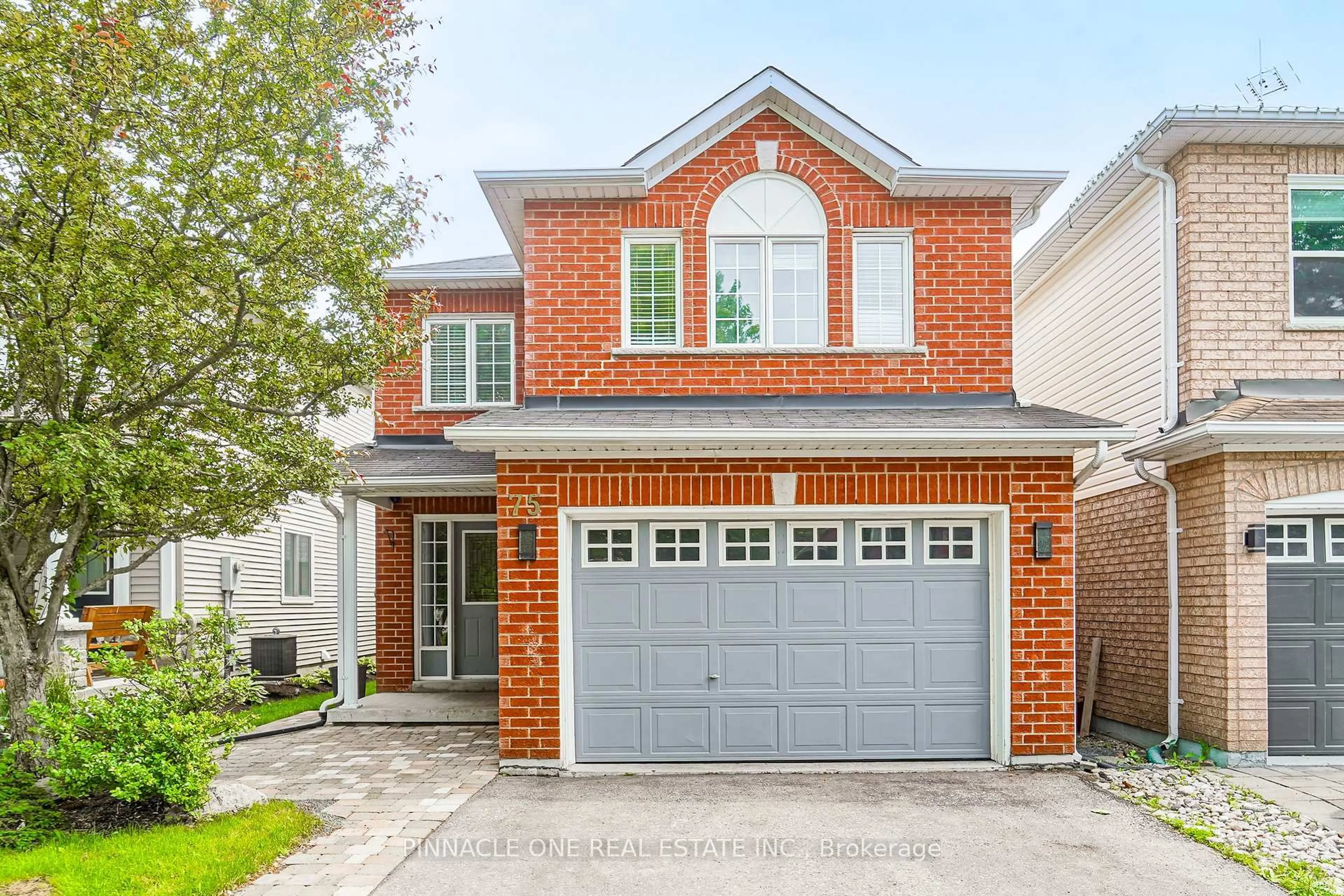 Home with brick exterior material, street for 75 Dadson Dr, Clarington Ontario L1C 5J1