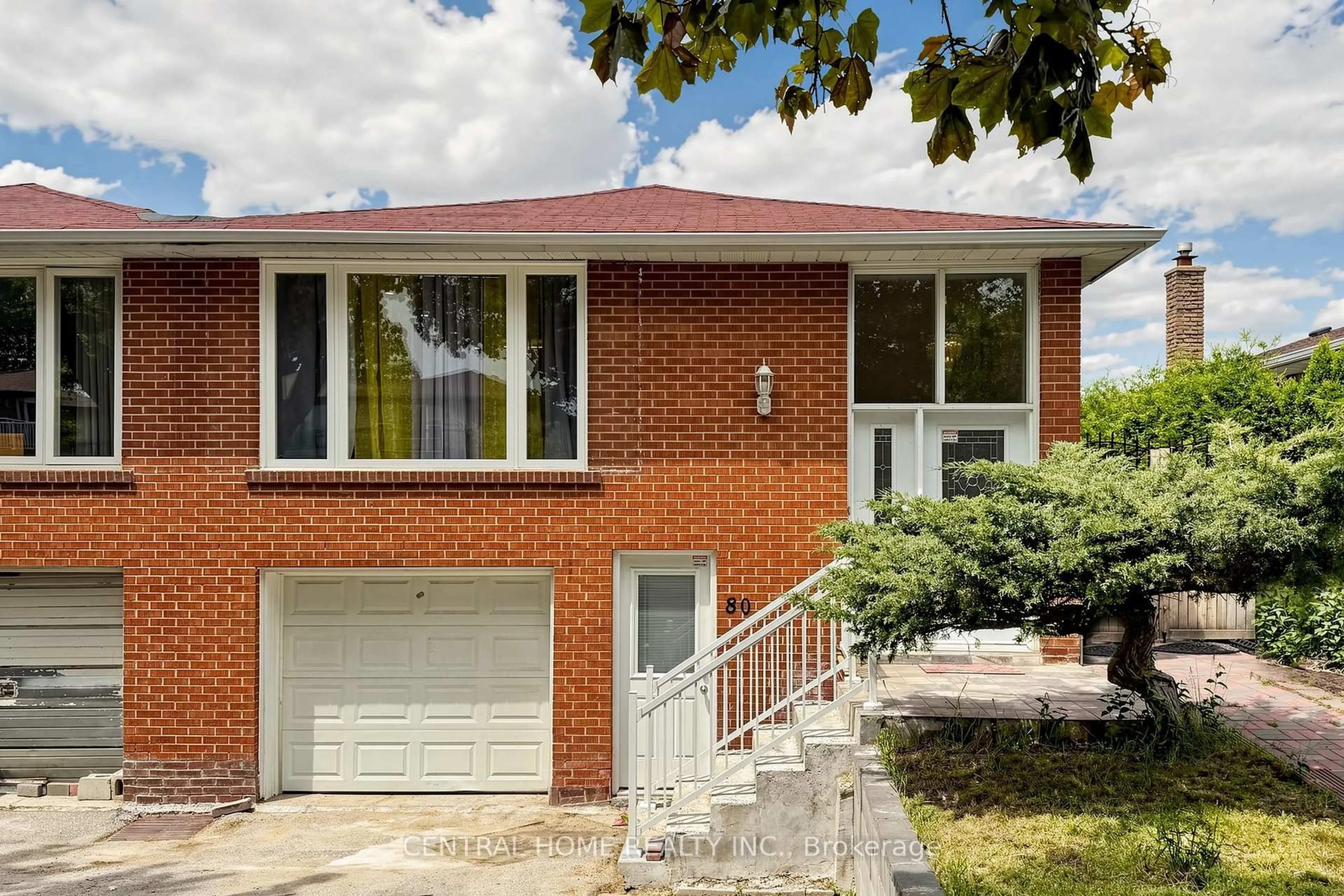 Home with brick exterior material, street for 80 Heaslip Terr, Toronto Ontario M1T 1W9