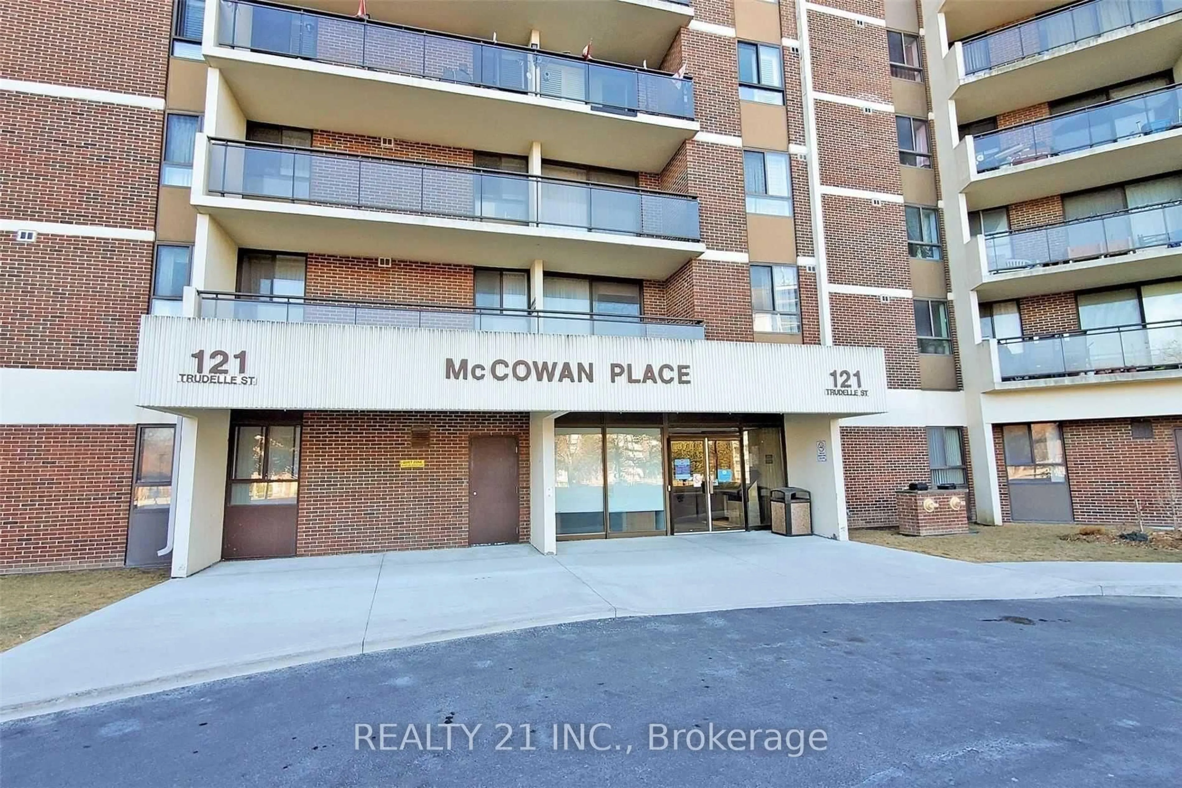 Indoor entryway for 121 Trudelle St #1709, Toronto Ontario M1J 3K4