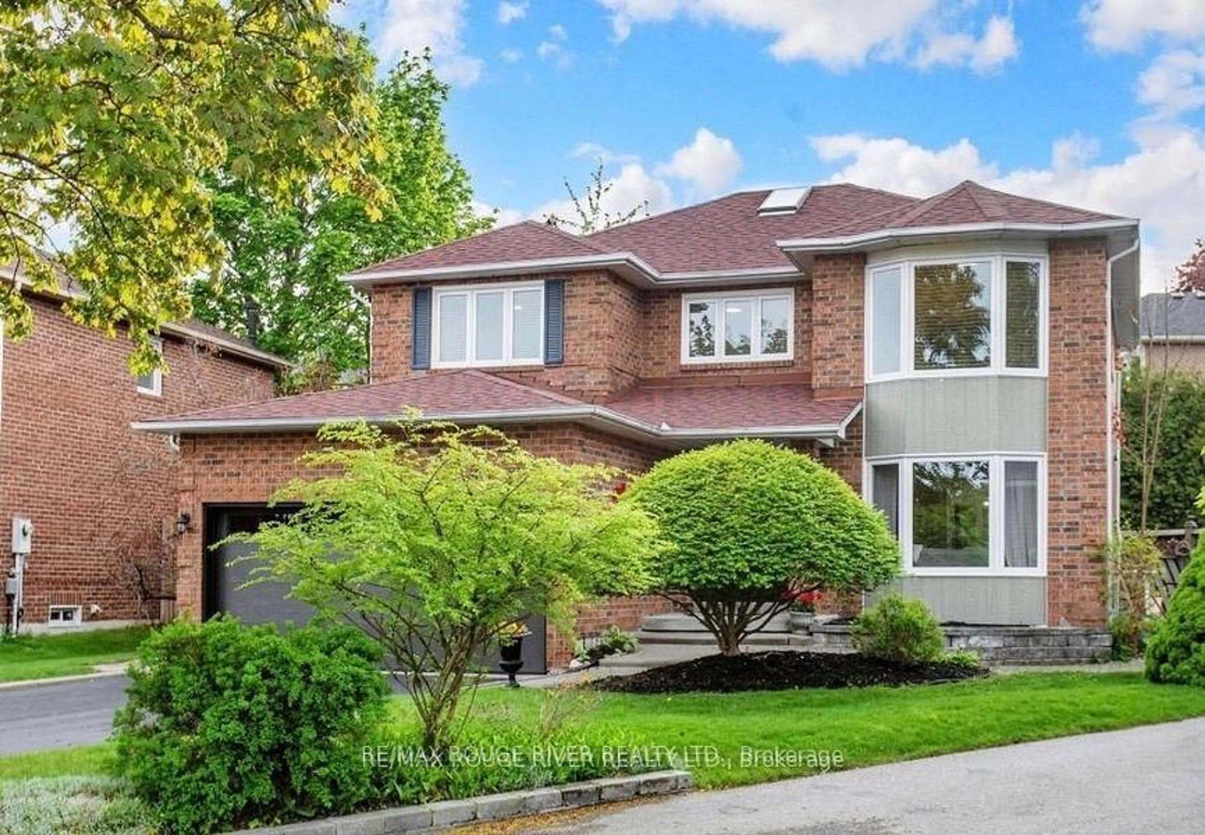 Home with brick exterior material, street for 1110 Timber Crt, Pickering Ontario L1X 1T4