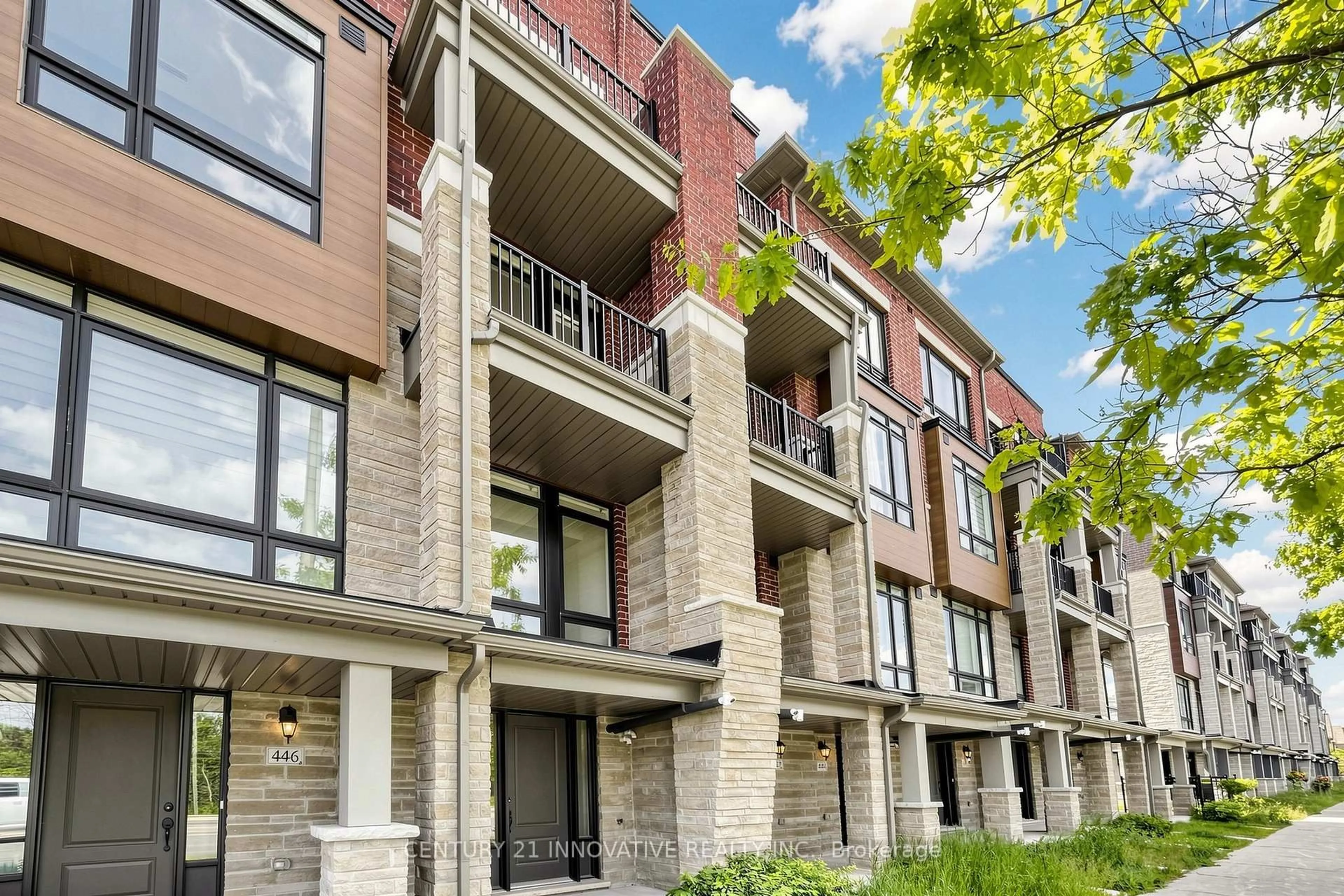 Home with brick exterior material, street for 444 Salem Rd, Ajax Ontario L1S 0G9
