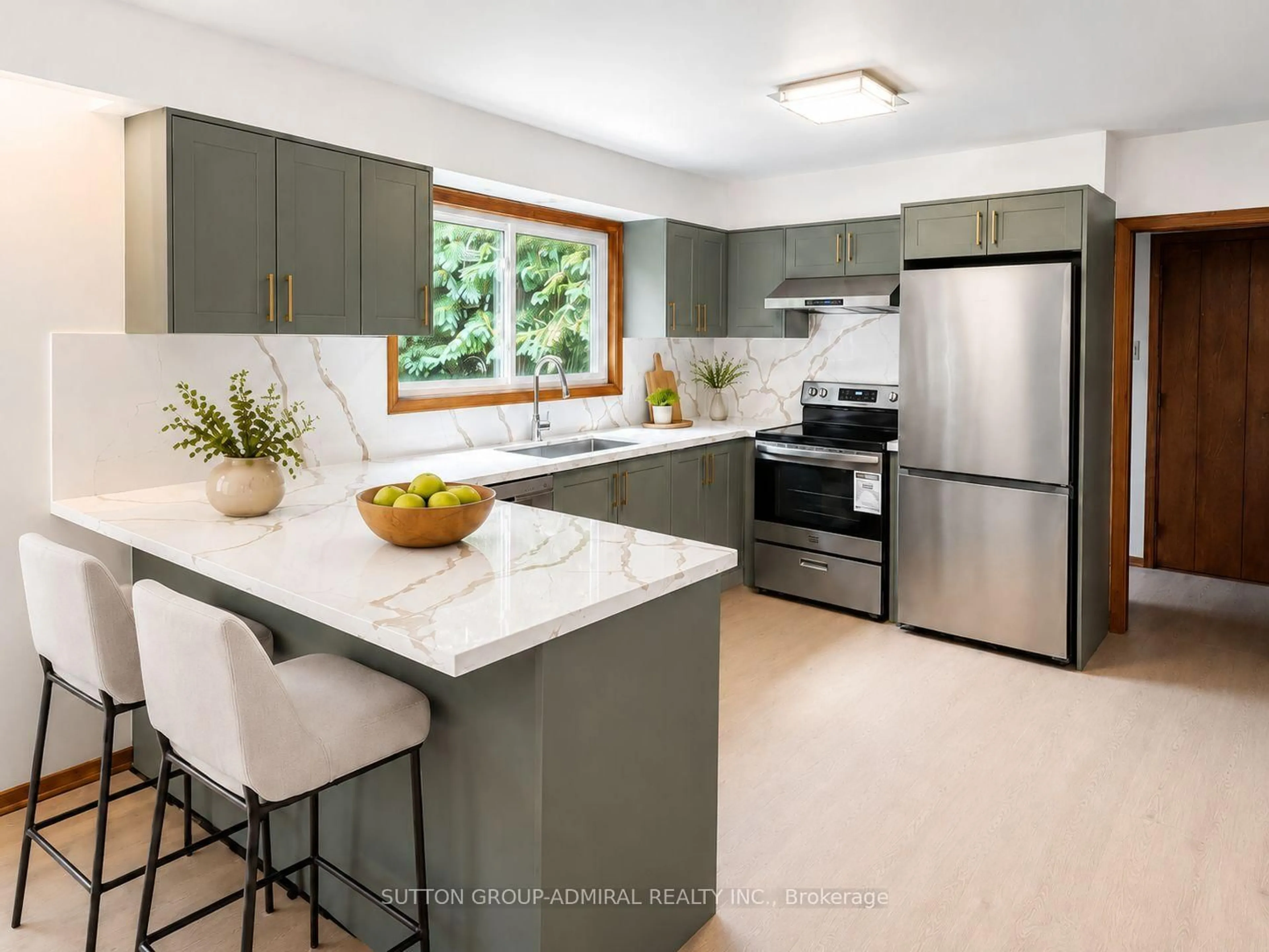 Open concept kitchen, ceramic/tile floor for 865 Regent Dr, Oshawa Ontario L1G 1J2