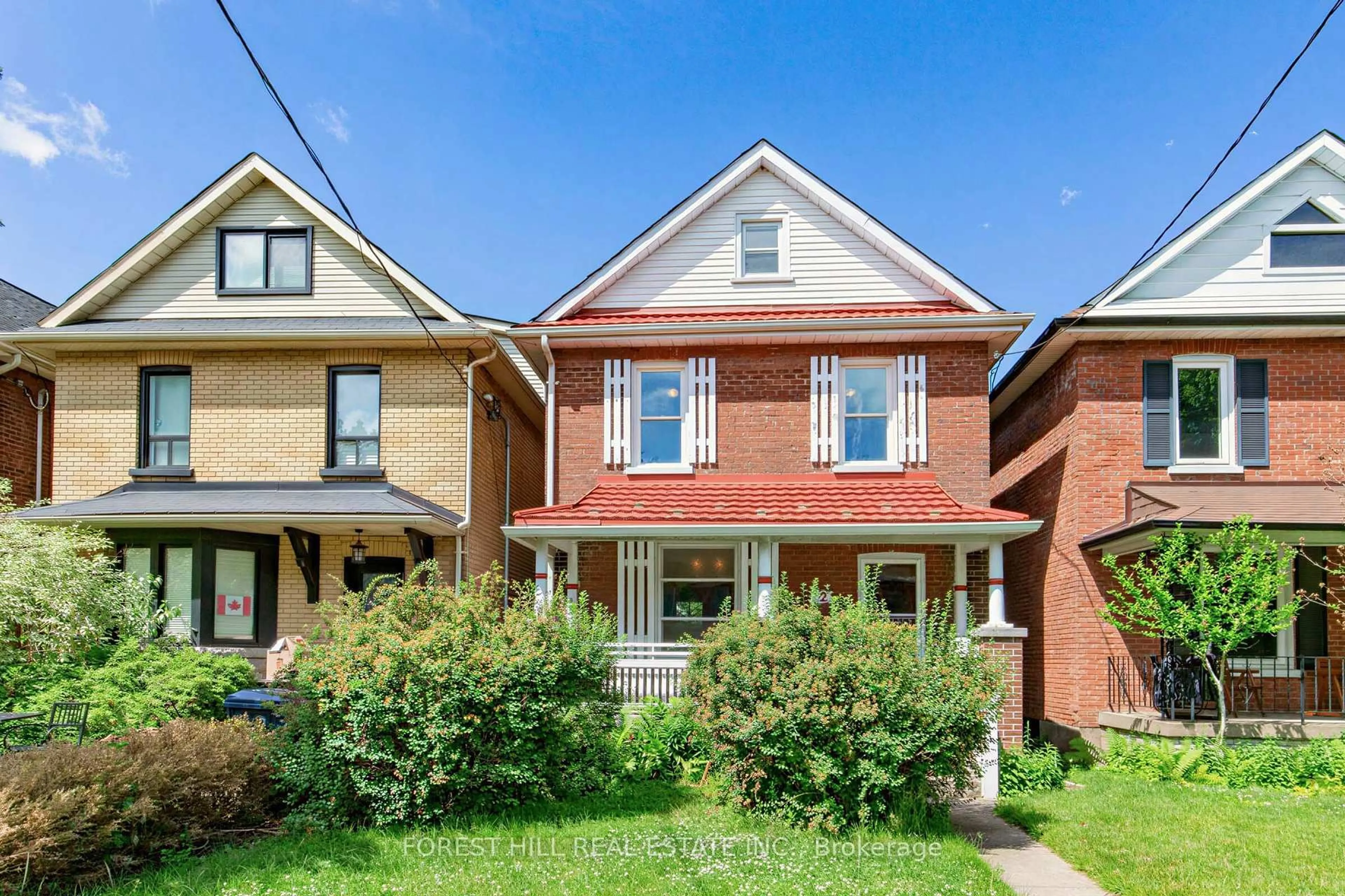 Home with brick exterior material, street for 12 Osborne Ave, Toronto Ontario M4E 3A9