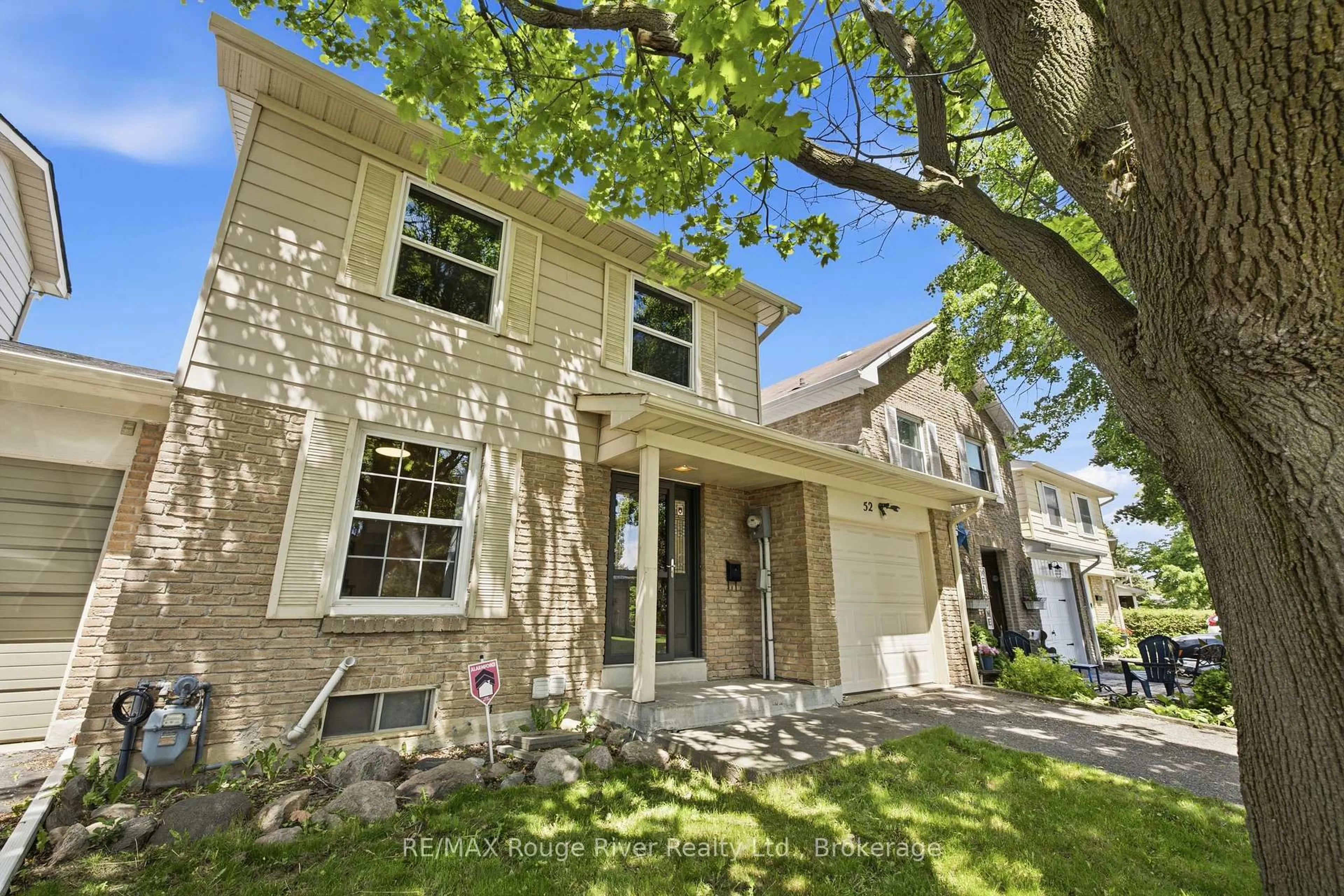 Home with brick exterior material, street for 52 Rands Rd, Ajax Ontario L1S 3P3