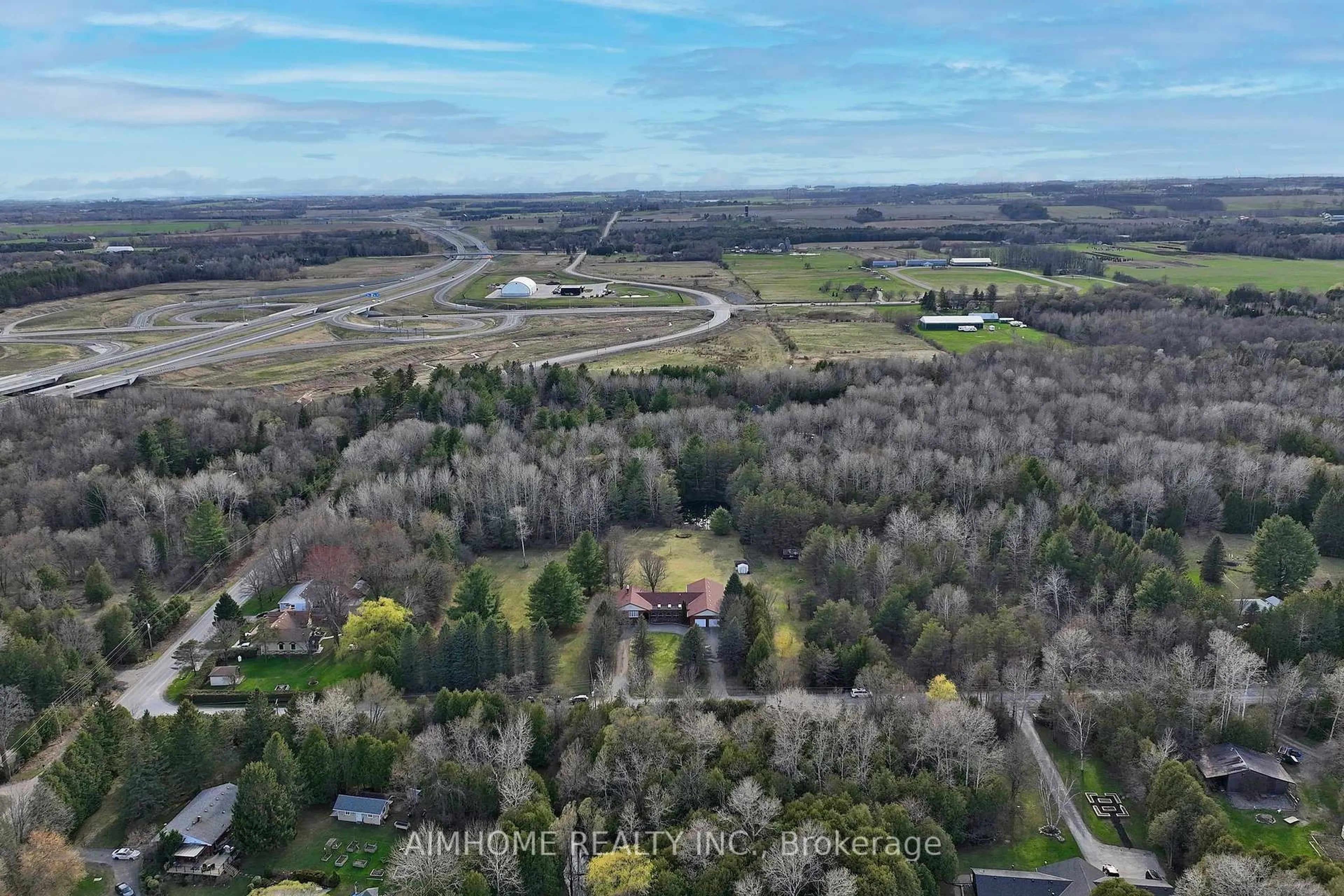 A pic from outside/outdoor area/front of a property/back of a property/a pic from drone, unknown for 6050 Cedar Park Rd, Clarington Ontario L1C 0W6