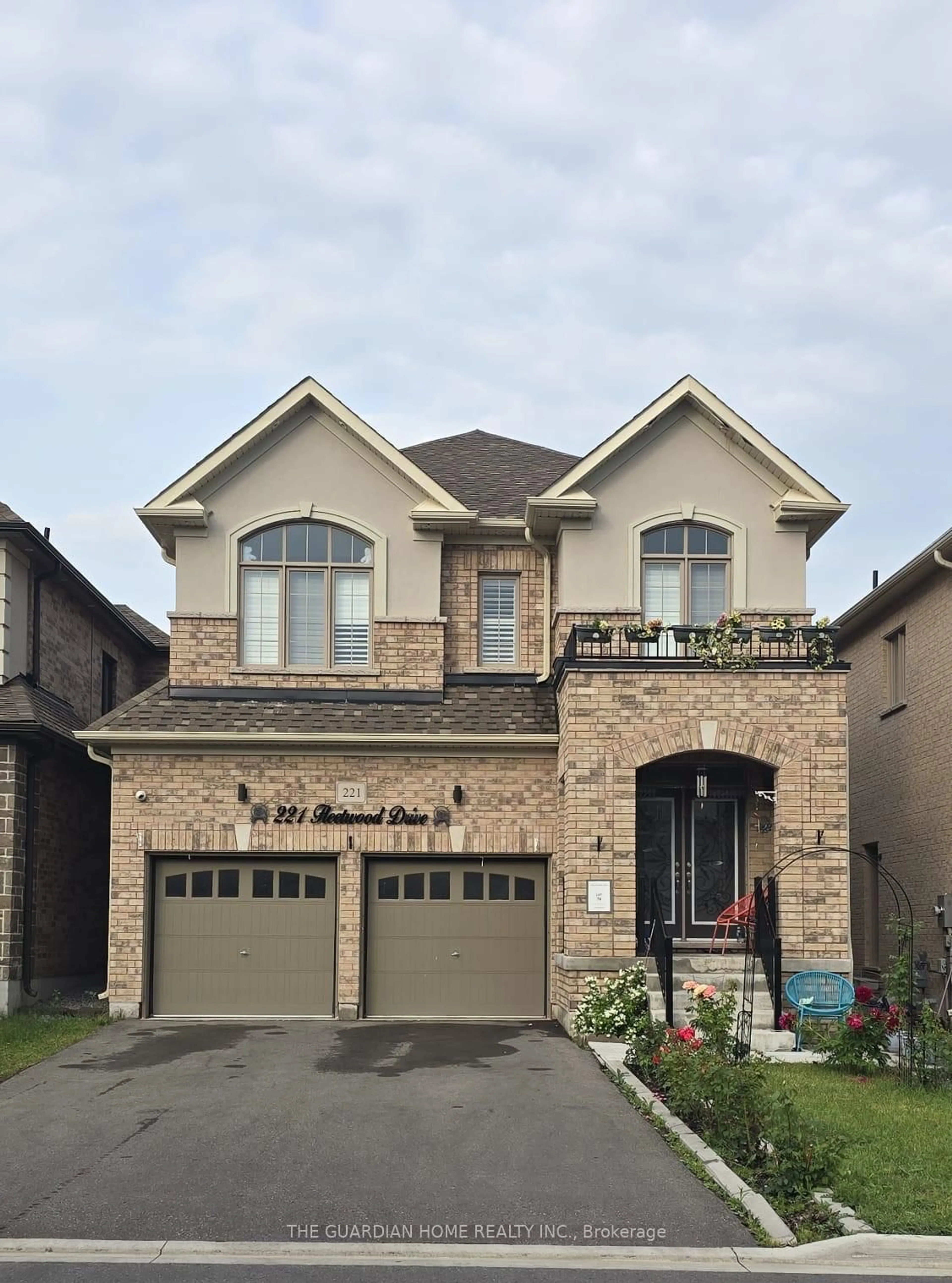 Home with brick exterior material, street for 221 Fleetwood Dr, Oshawa Ontario L1K 3E7