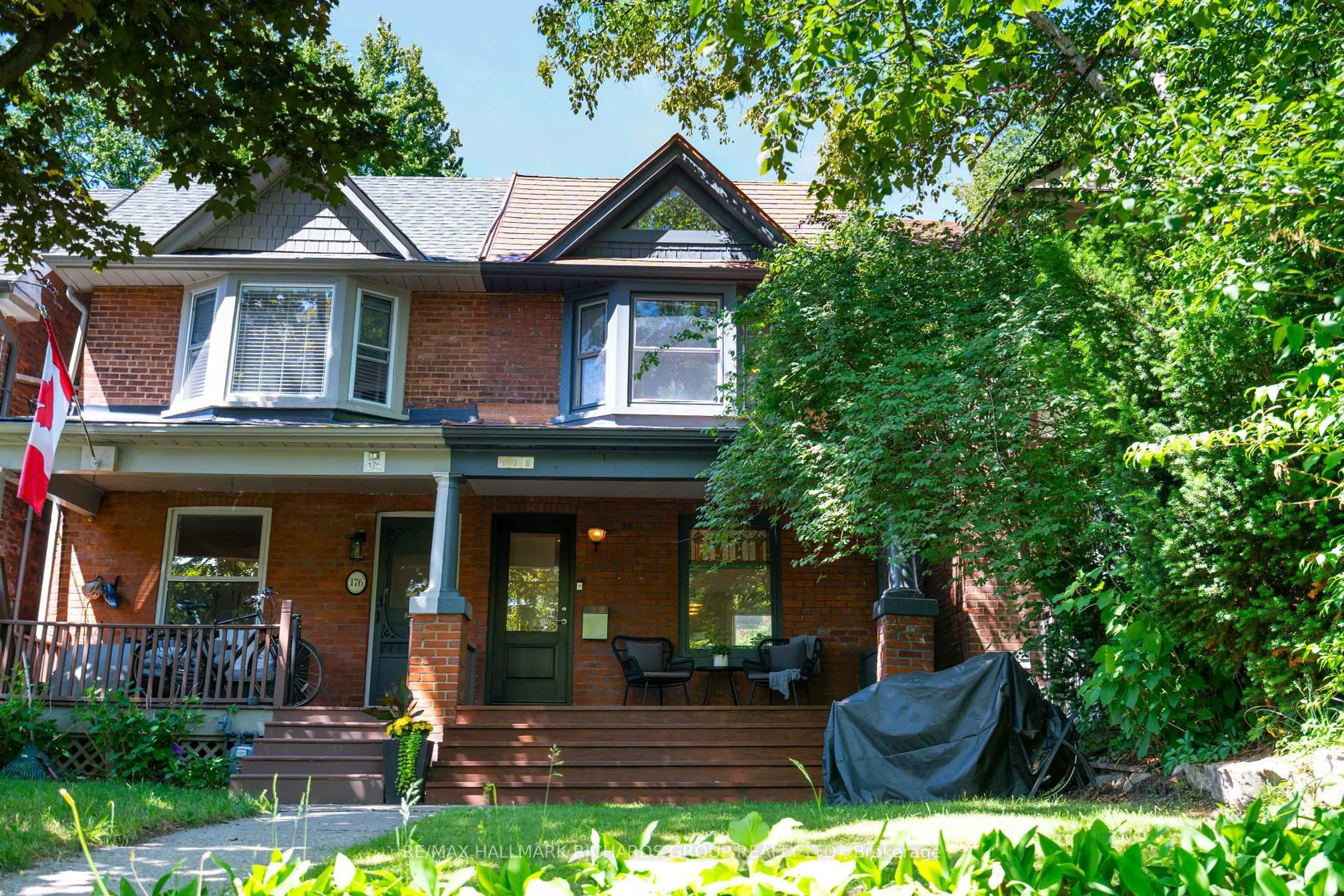 Home with brick exterior material, street for 178 Wineva Ave, Toronto Ontario M4E 2T4