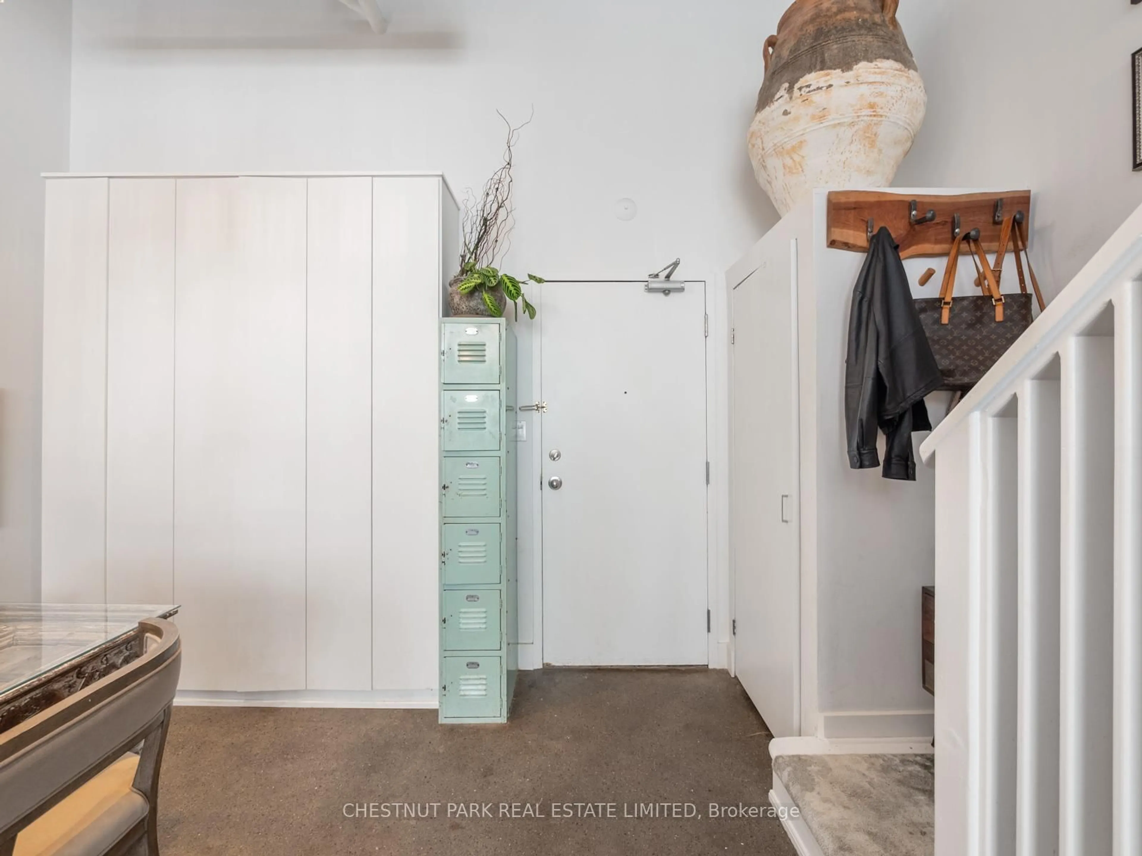 Indoor entryway for 245 Carlaw Ave #209, Toronto Ontario M4M 2S1